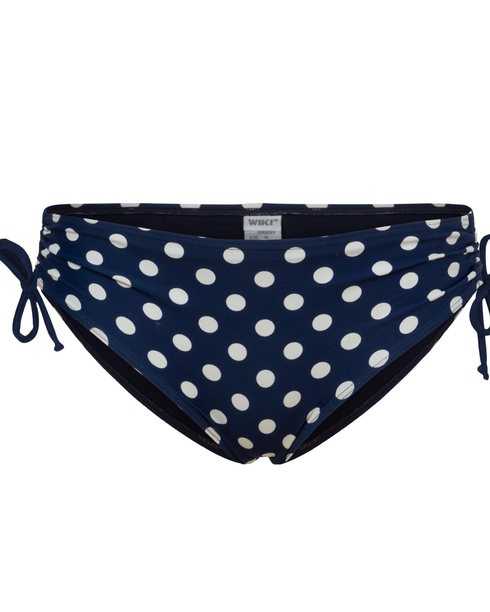 Wiki Swim Justerbar Bikinitrosa Blå Vit - Härliga Under