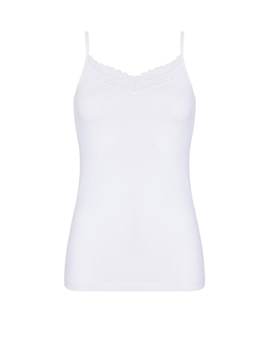 Femilet Bomullslinne Vit, Basic Lace - Härliga Under