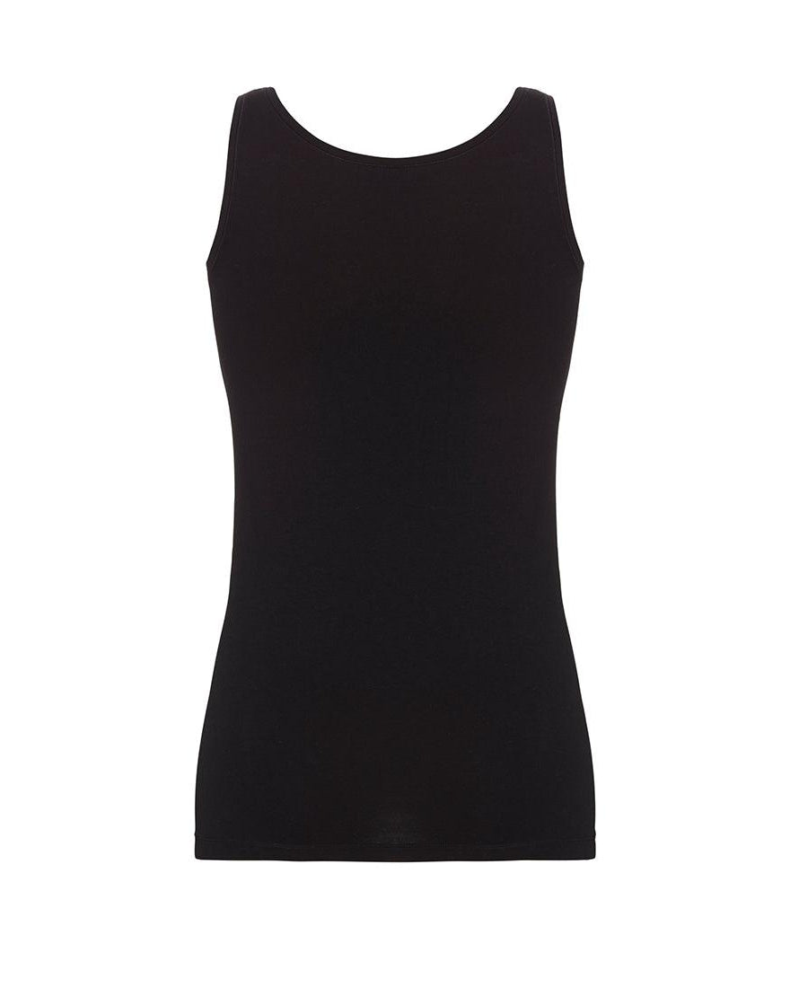 Femilet Linne Svart, Basic Cotton - Härliga Under