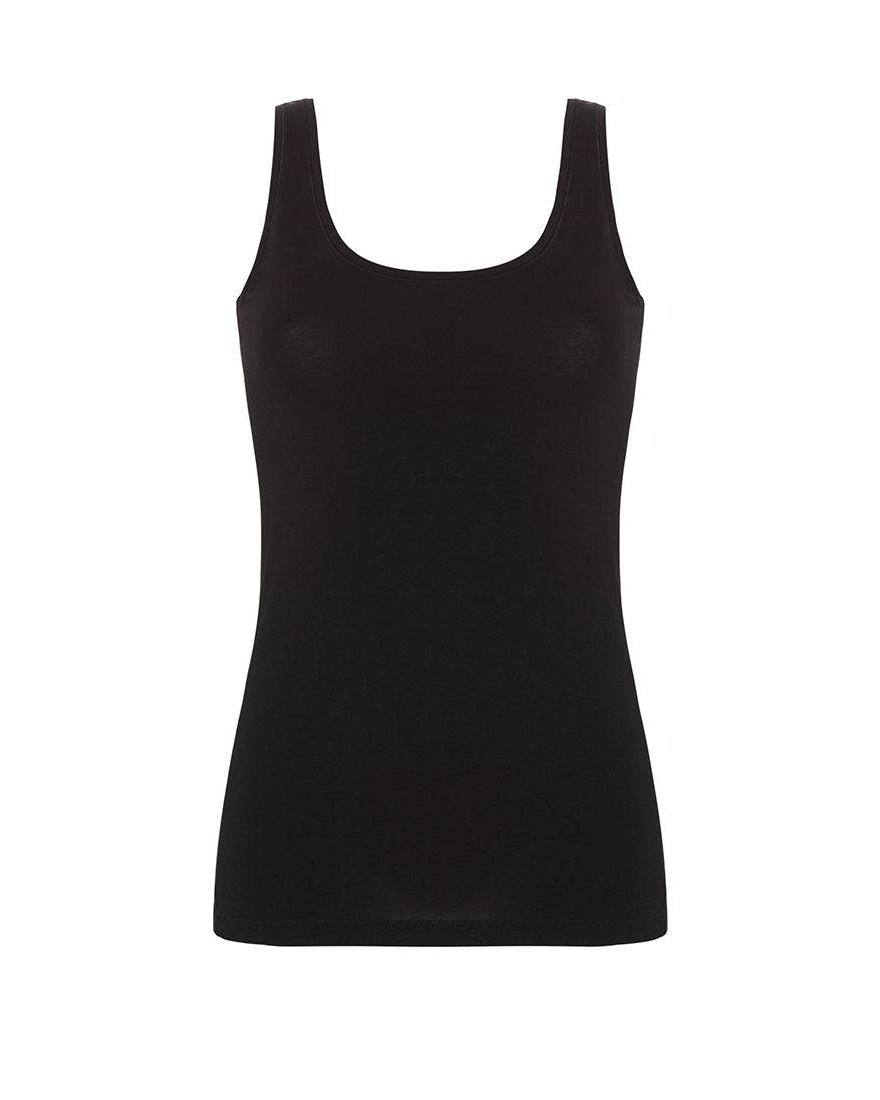 Femilet Linne Svart, Basic Cotton - Härliga Under