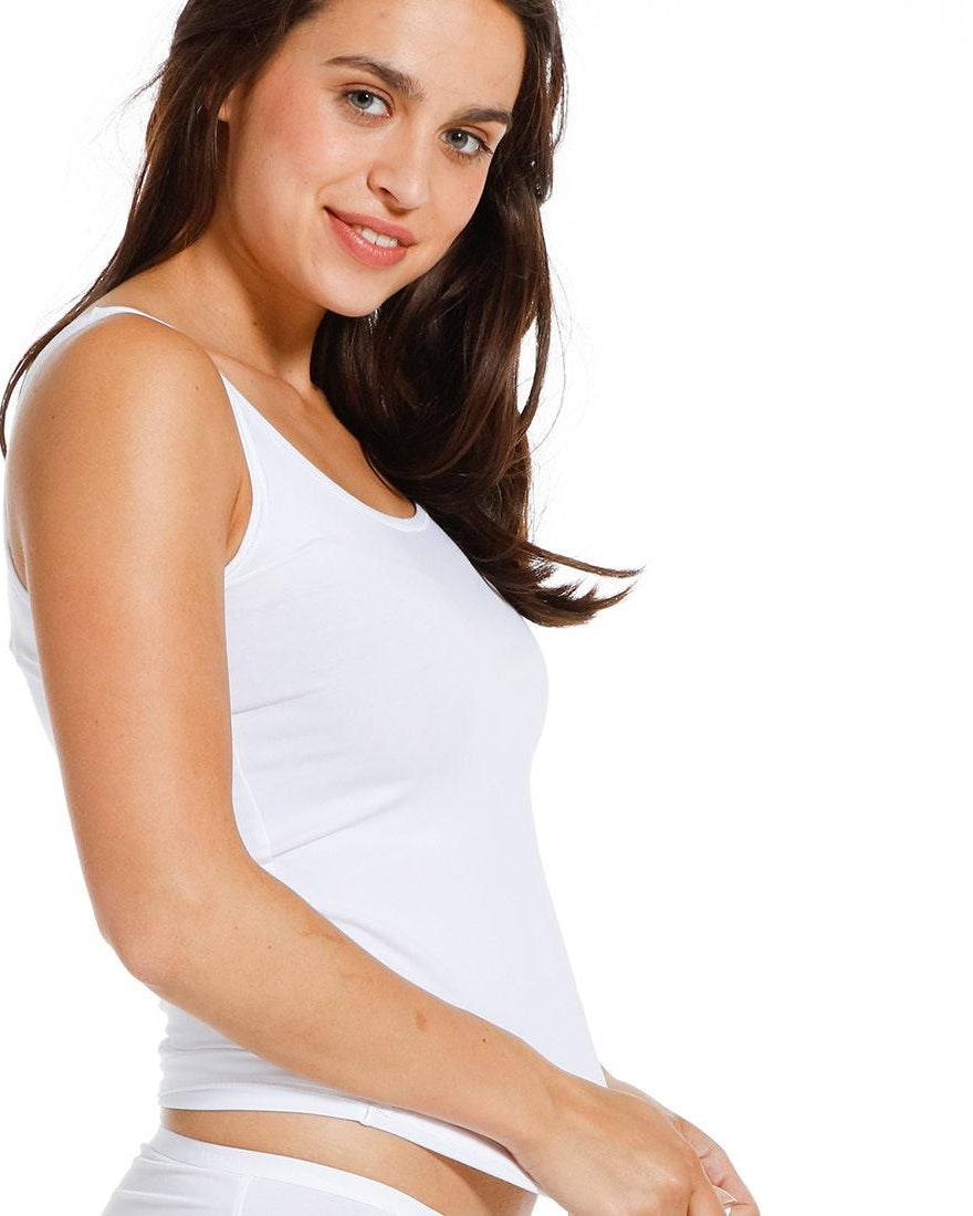 Femilet Linne Vit, Basic Cotton - Härliga Under