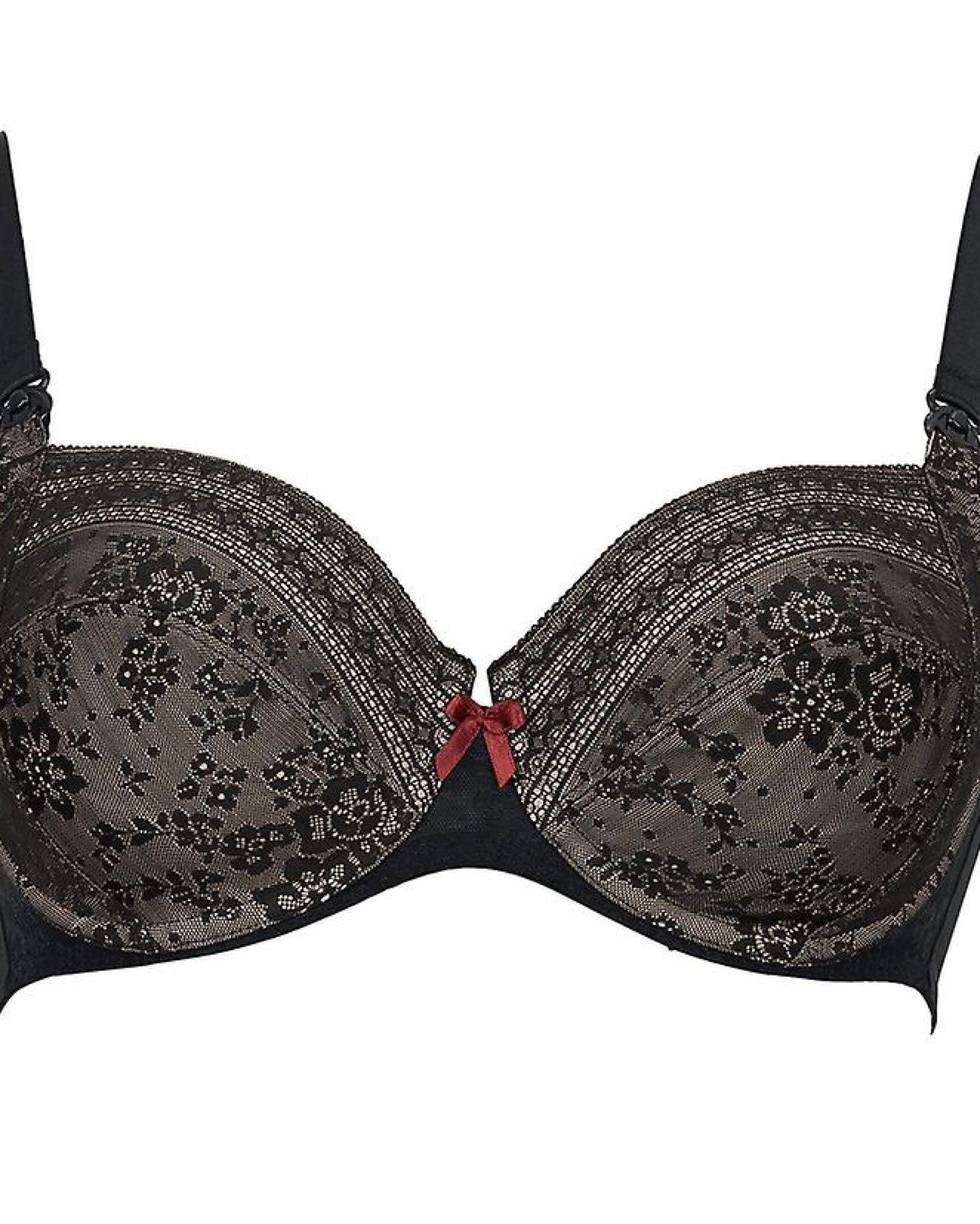 Rosa Faia Amnings-BH Med Bygel Fleur Lace Svart - Härliga Under