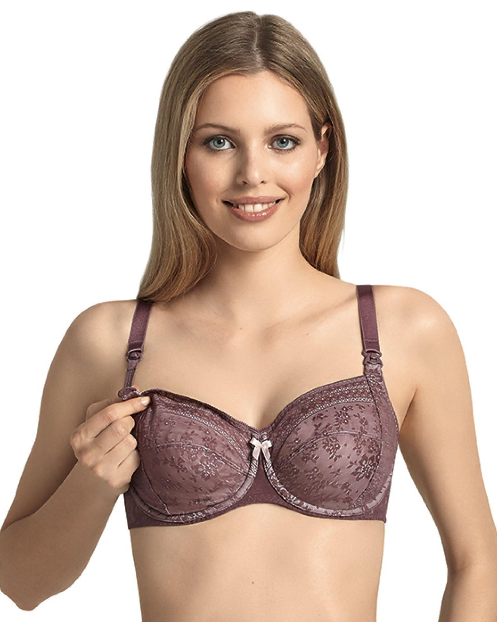 Rosa Faia Amnings-BH Med Bygel Fleur Lace Berry - Härliga Under