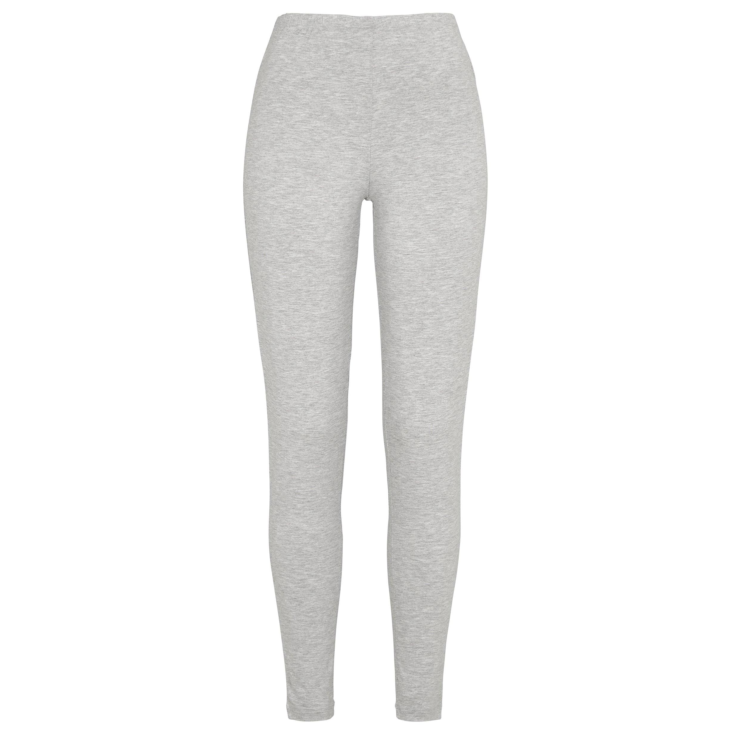 Damella Leggings Bamboo Grey Melange - Härliga Under