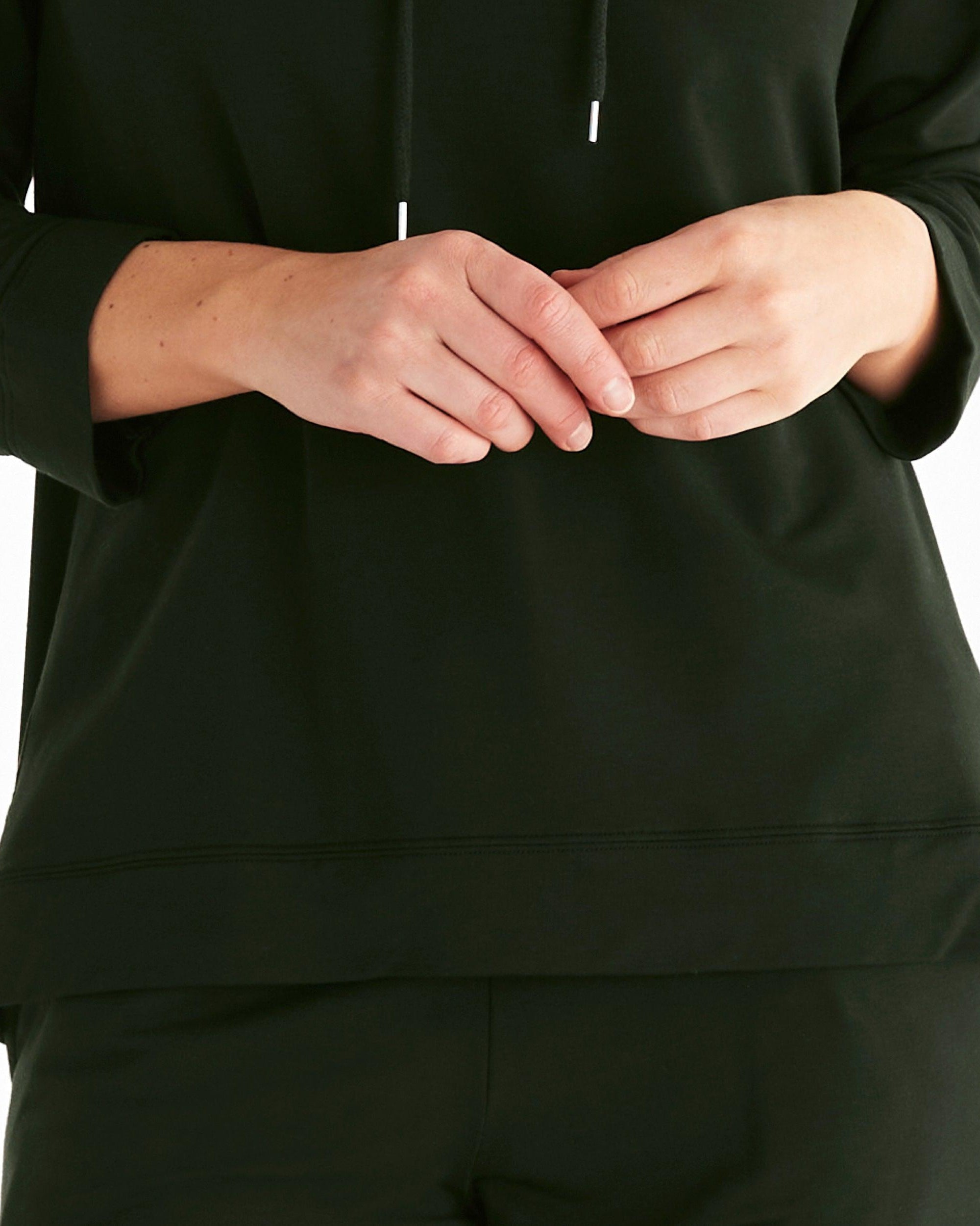 Damella Bambu Dress Dark Olive - Härliga Under