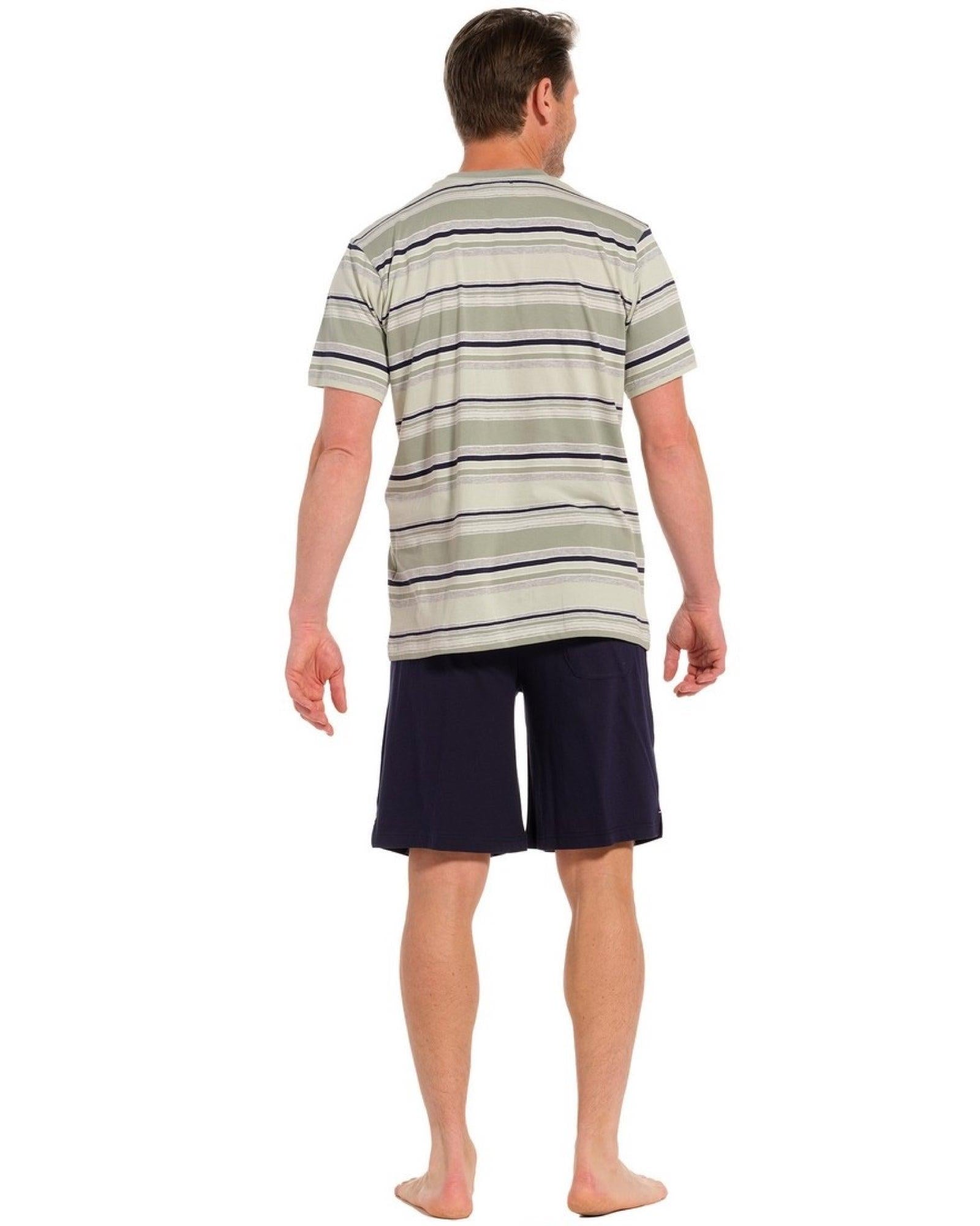Pastunette Shortama Kort Herr Pyjamas Grön - Härliga Under