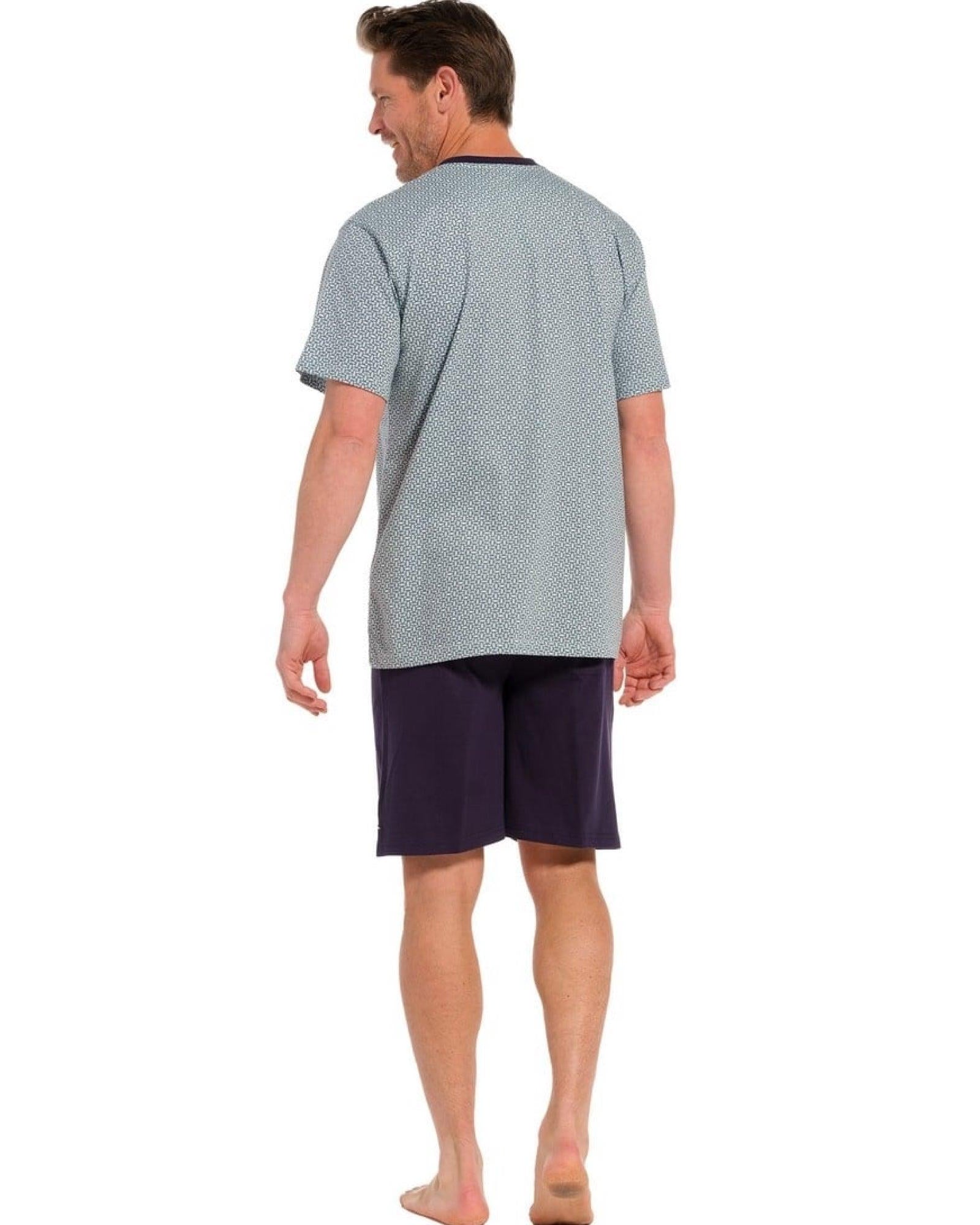 Pastunette Shortama Kort Herr Pyjamas Blå - Härliga Under