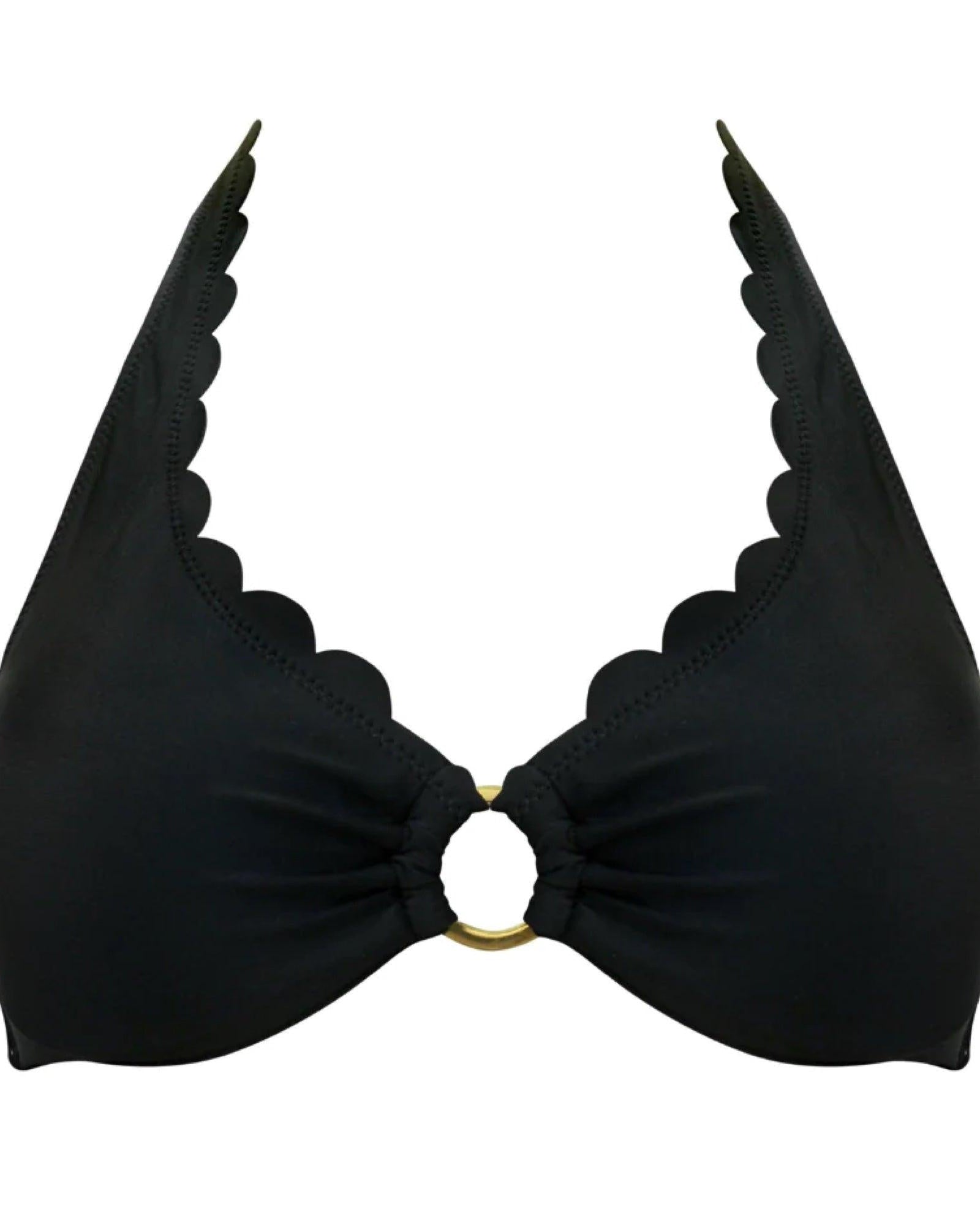 Kaanda Halter Bikini M Bygel Venus Svart - Härliga Under