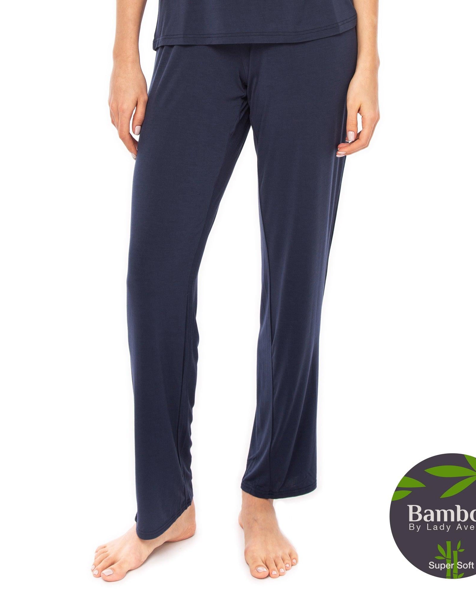 Lady Avenue Bambu PJ & Yoga Pants Indigo - Härliga Under