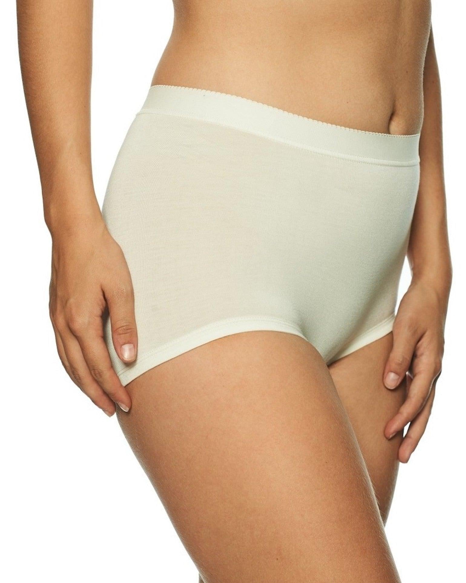Lady Avenue Bamboo Panty Off-white - Härliga Under