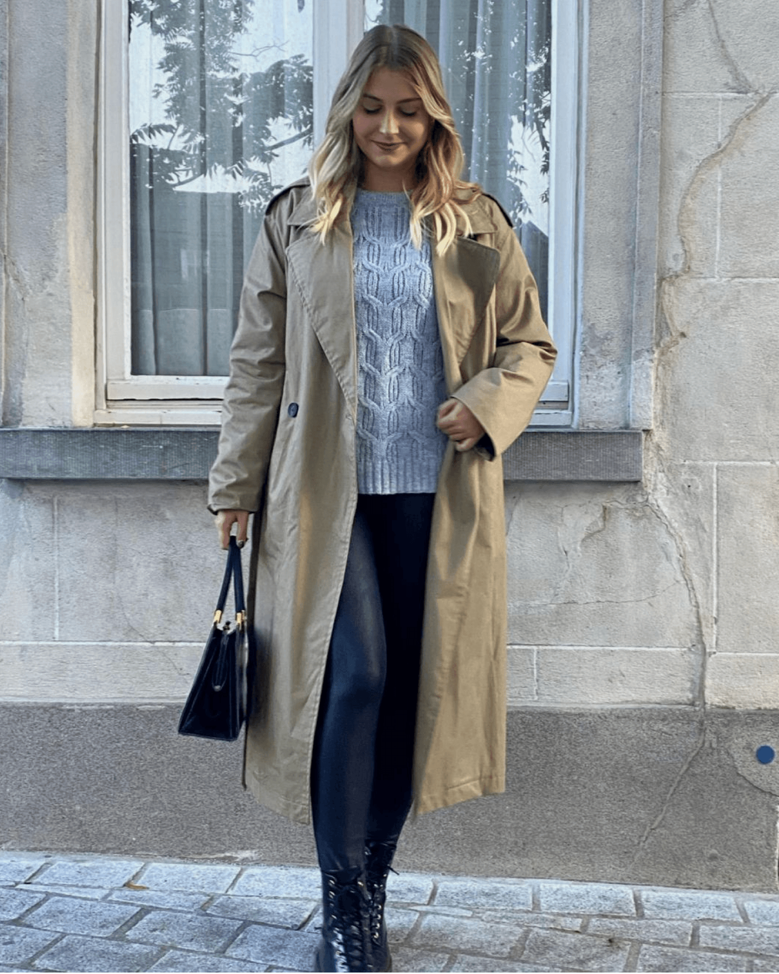Magic Leather Look Leggings Black - Härliga Under