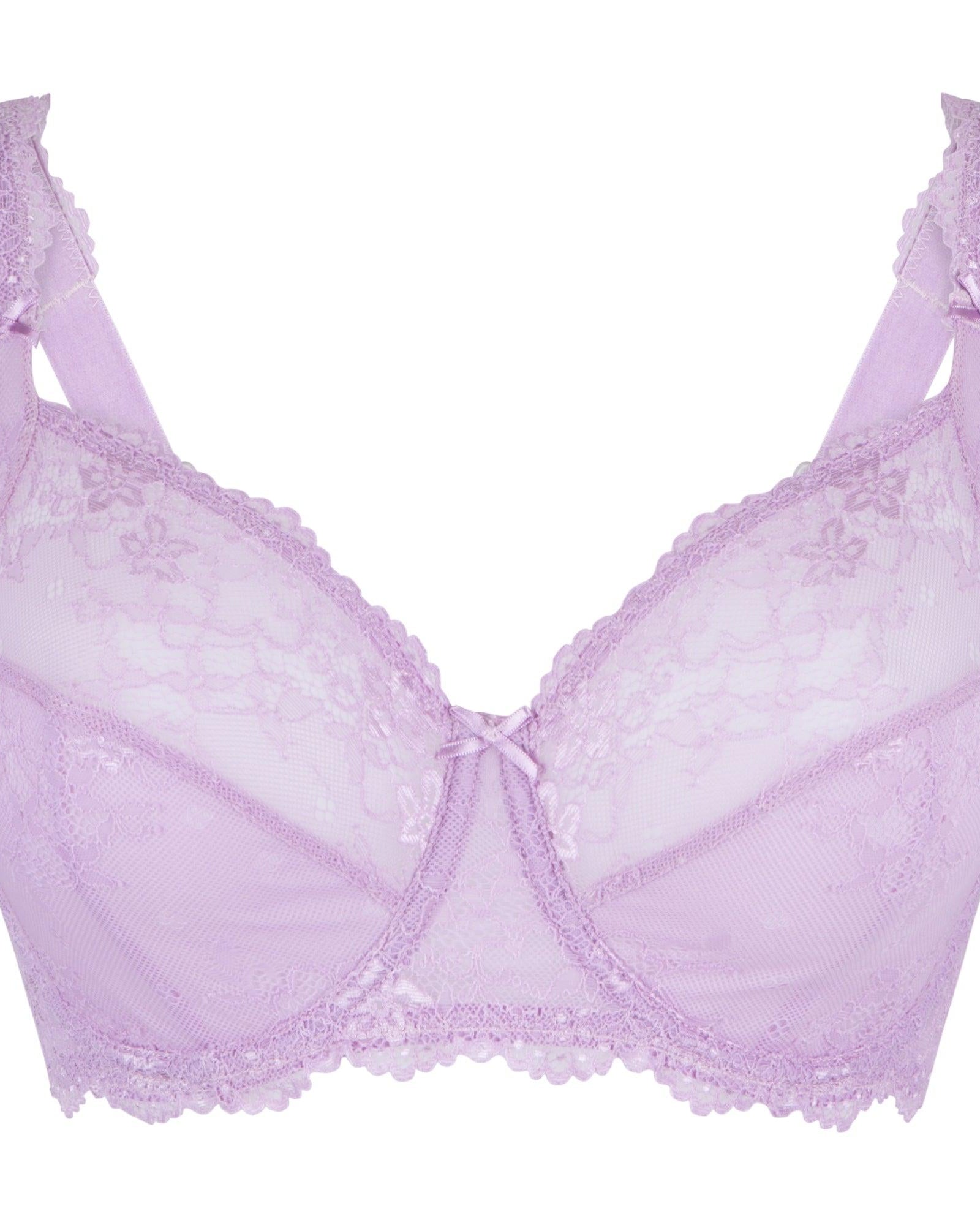 Lingadore Bygel BH Daily Lace Pink Lavender - Härliga Under