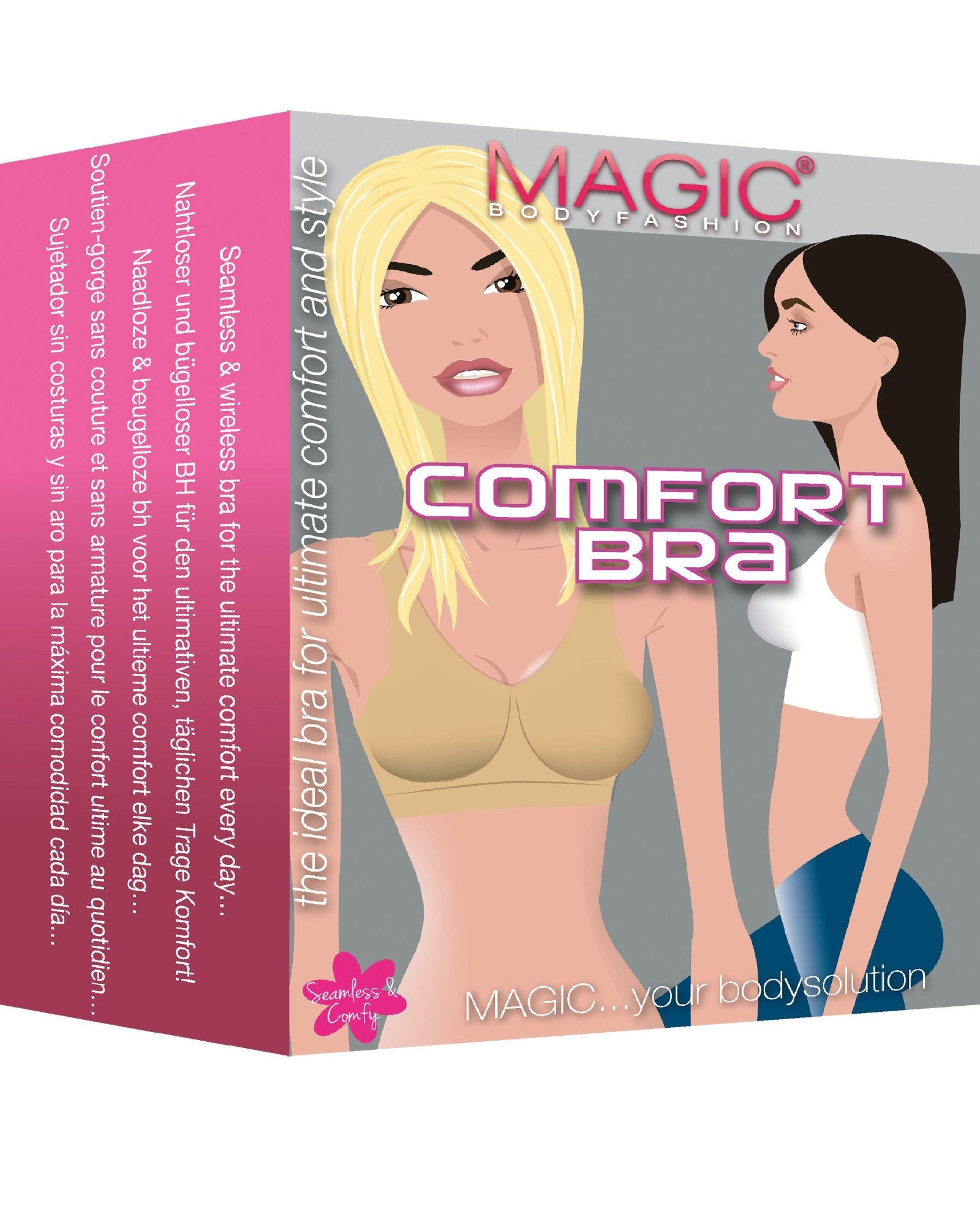 Magic Comfort BH-topp 40CB Svart - Härliga Under