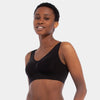 Magic Comfort BH-topp Microfiber Svart