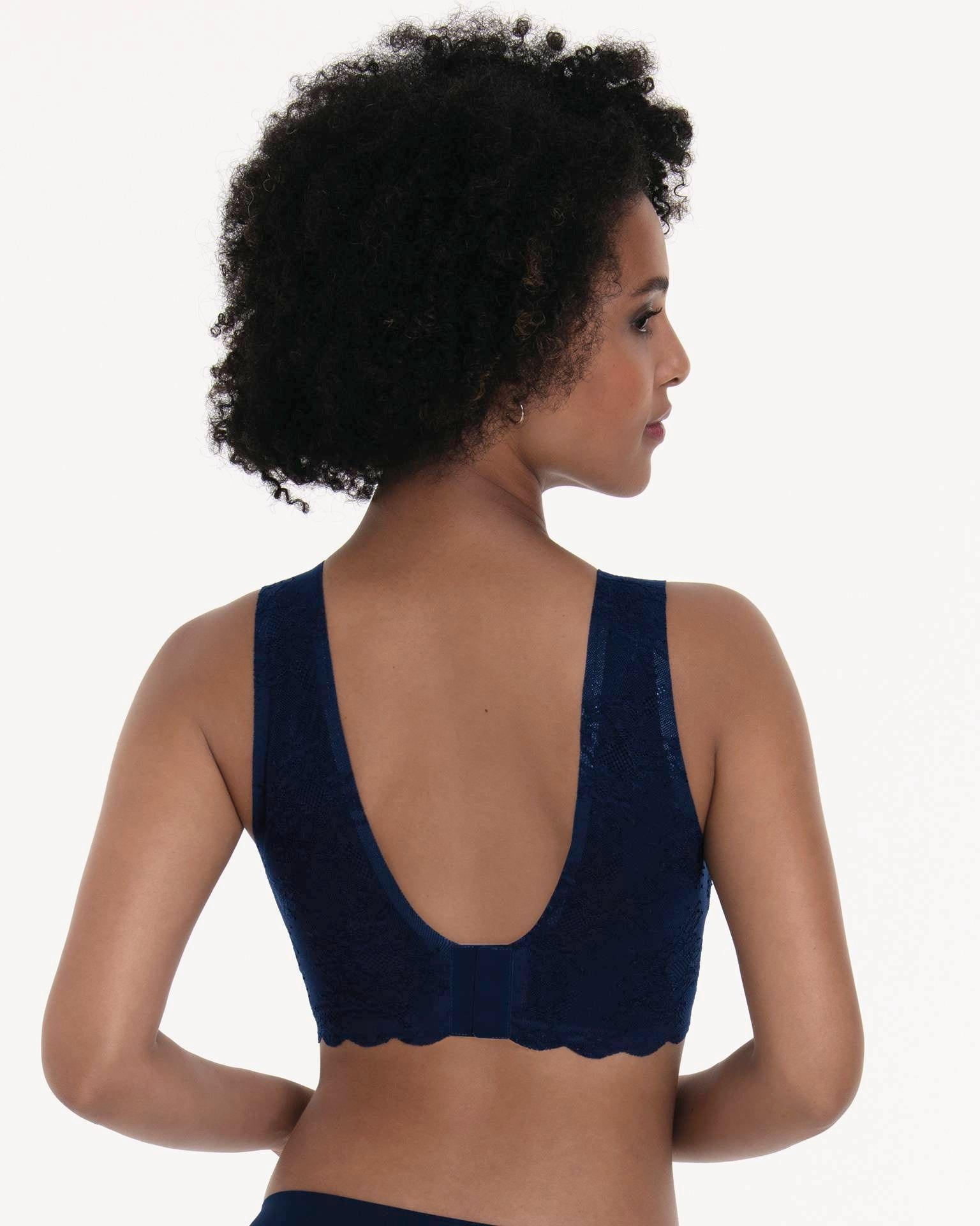 Anita Lace Bralette Marin - Härliga Under