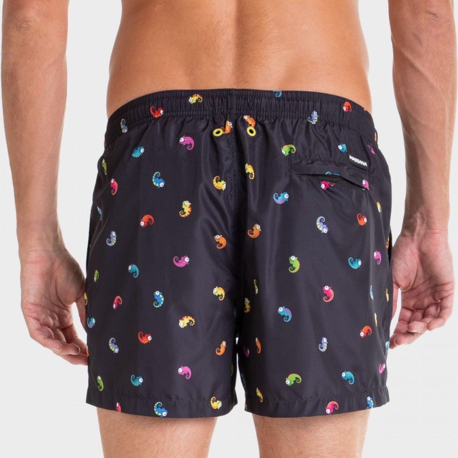 Massana Herr Badshorts Nero Fantasia - Härliga Under