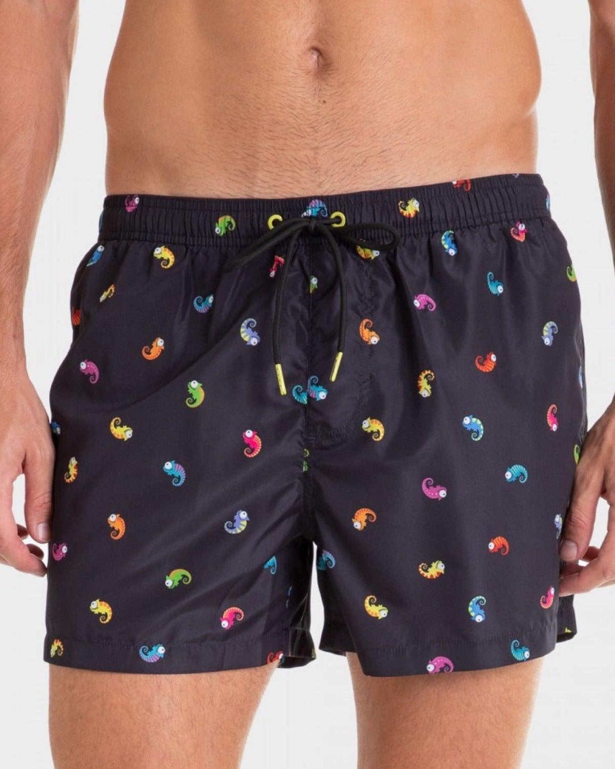 Massana Herr Badshorts Nero Fantasia - Härliga Under