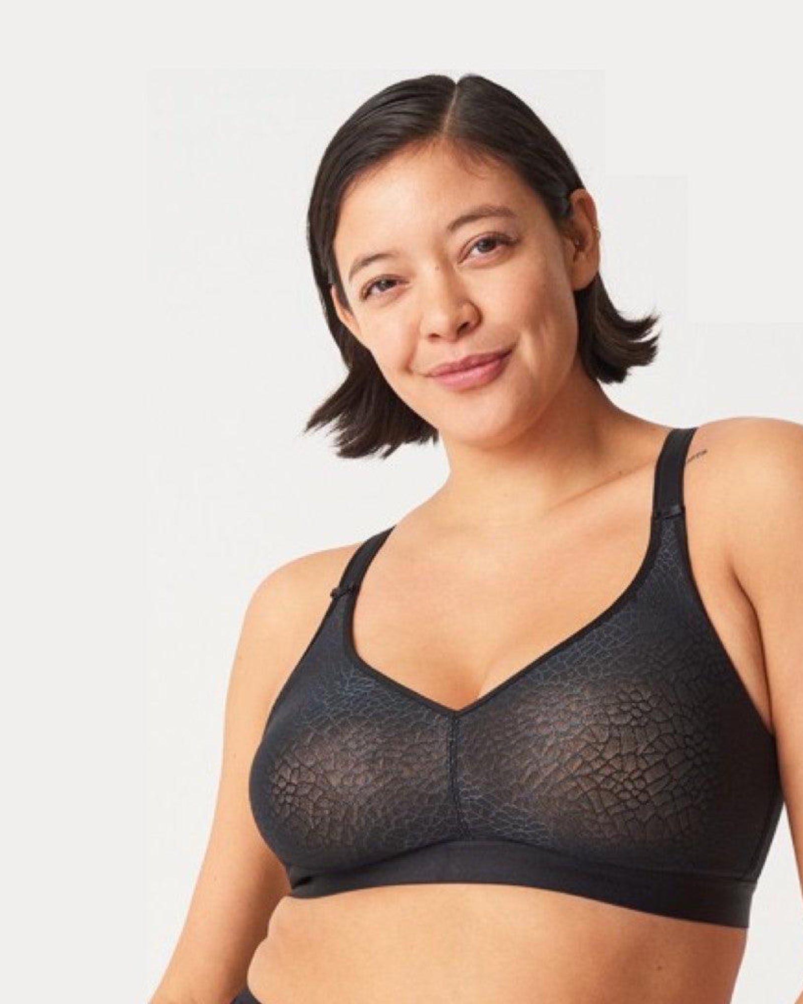 Chantelle Minimizer BH Utan Bygel C Magnifique Black - Härliga Under