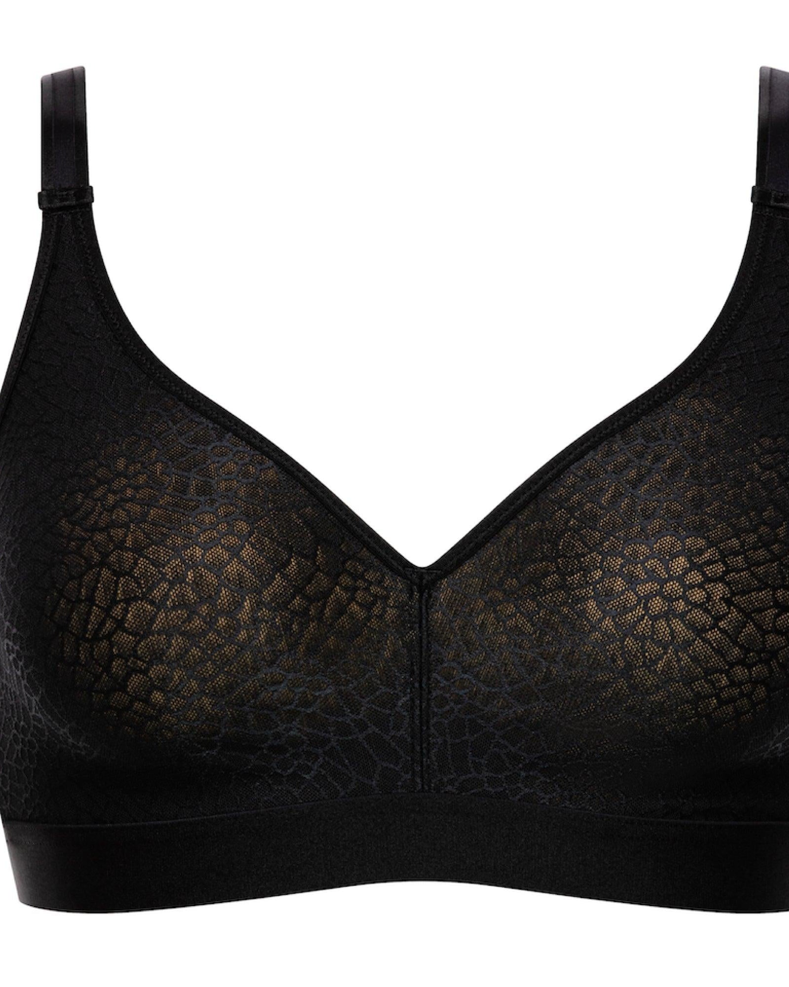 Chantelle Minimizer BH Utan Bygel C Magnifique Black - Härliga Under