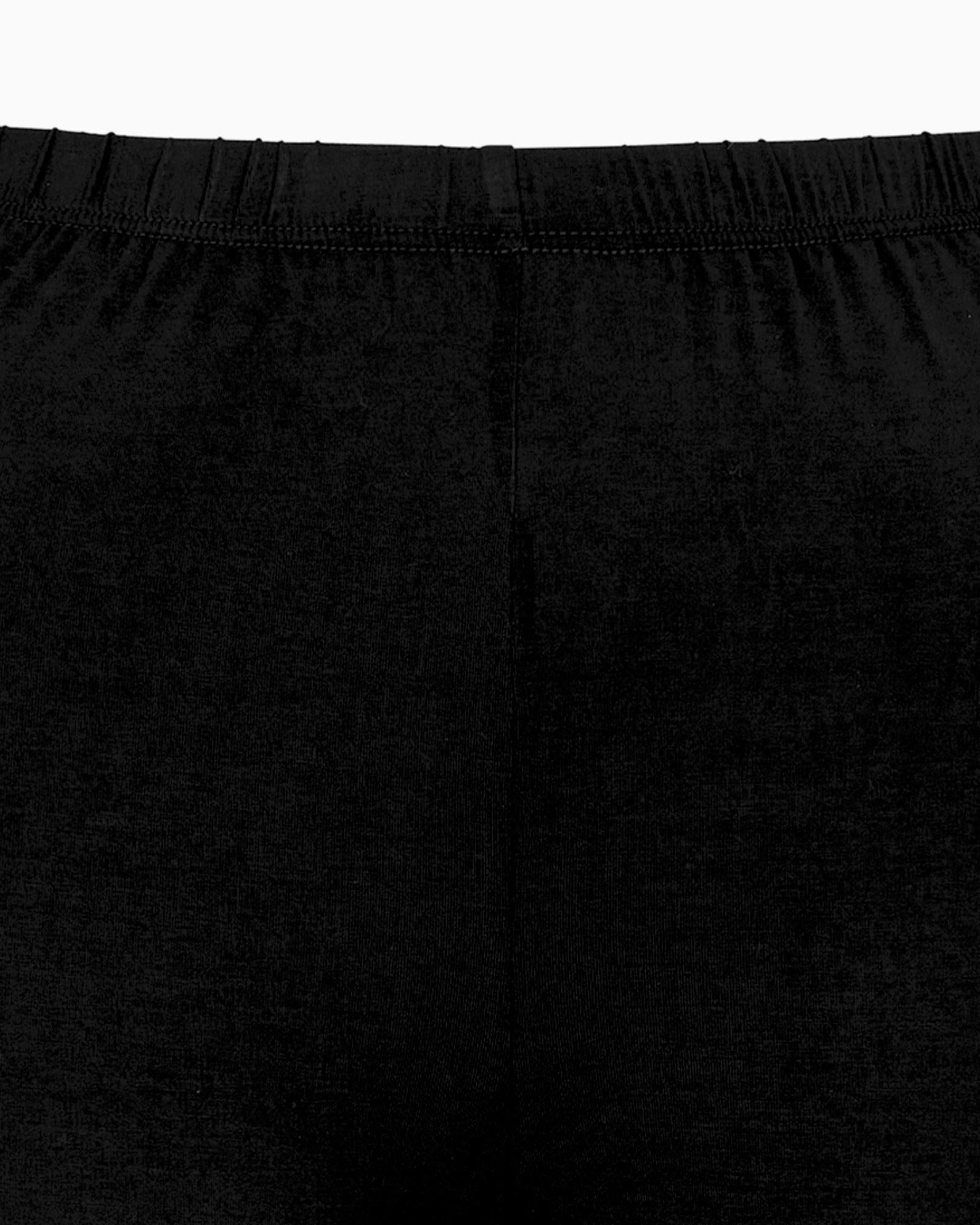 Damella Bambu Shortstrosa Svart - Härliga Under