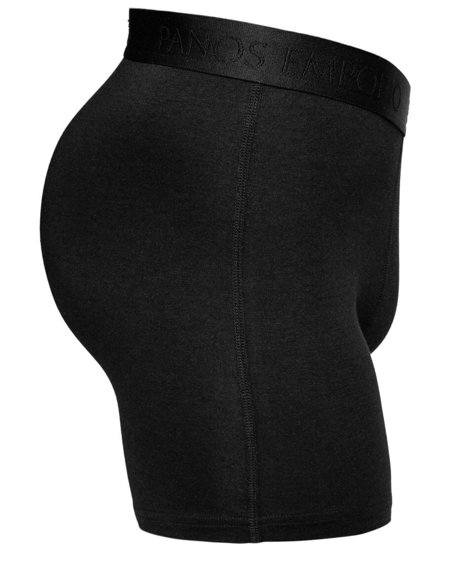 Panos Bambu Bomull Boxer 3-pack Svart - Härliga Under