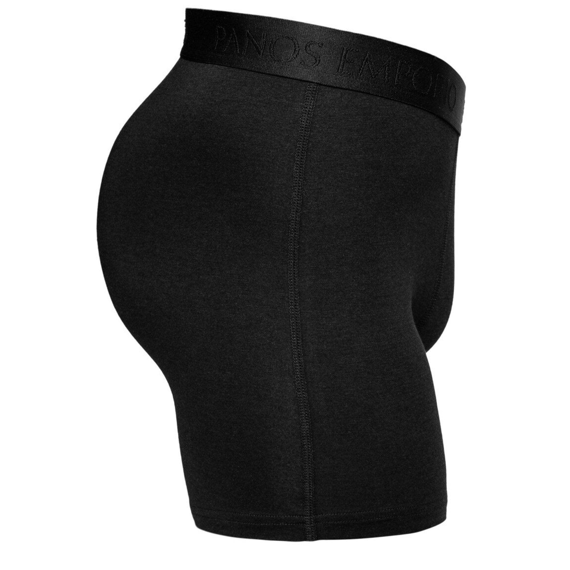 Panos Bambu Bomull Boxer 3-pack Svart - Härliga Under