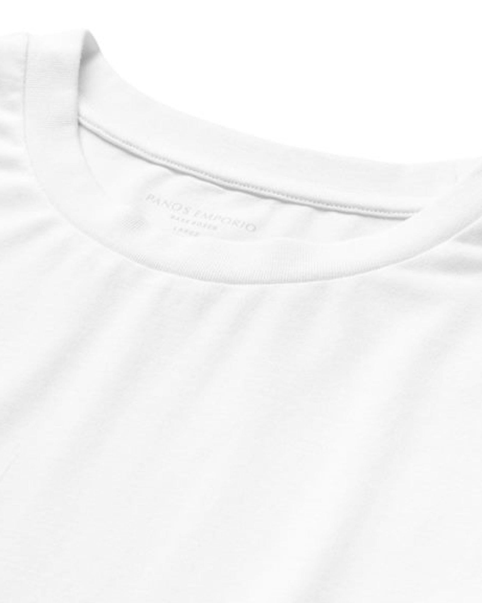 Panos Emporio T-shirt Bambu/Bomull Vit - Härliga Under