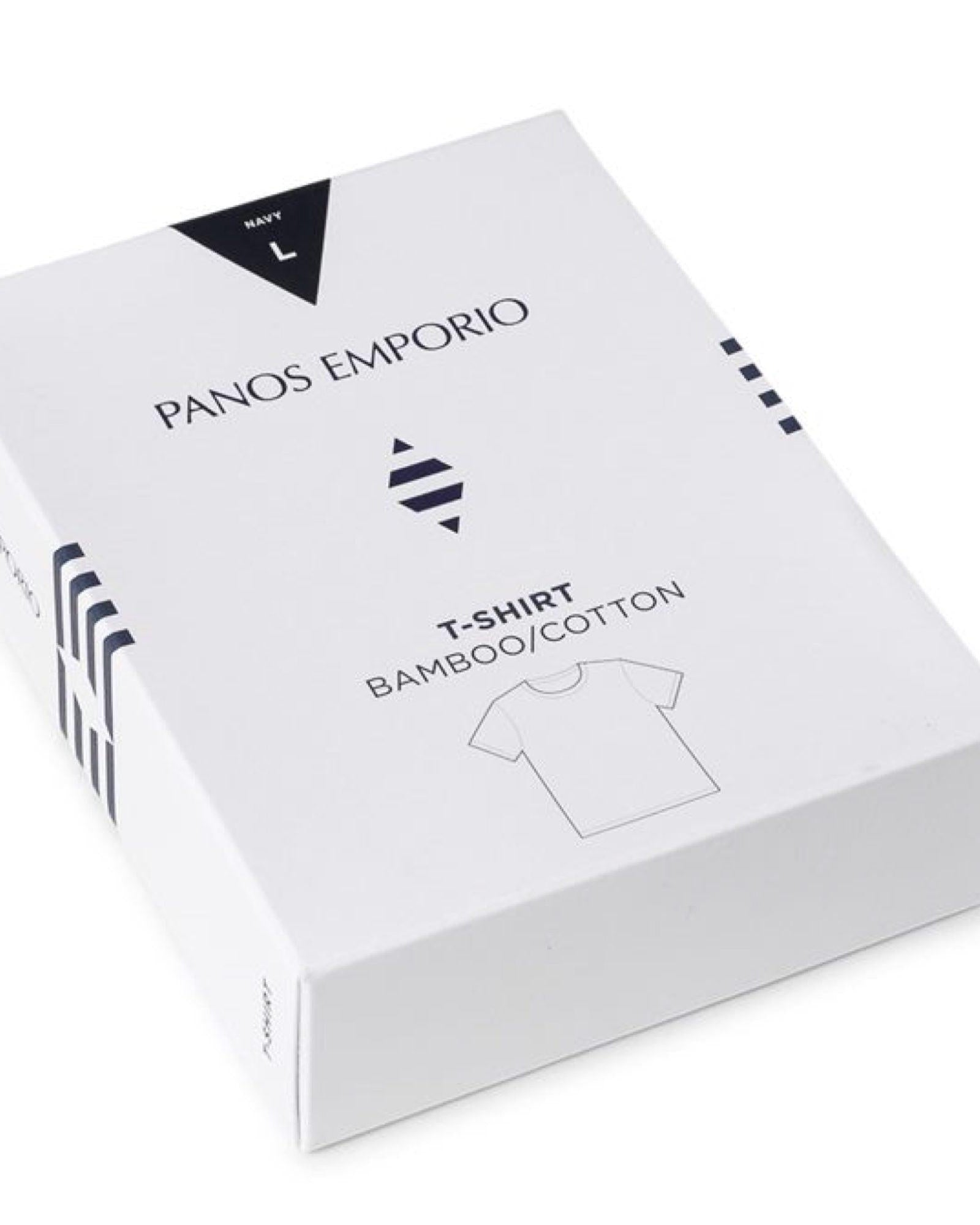 Panos Emporio T-shirt Bambu/Bomull Vit - Härliga Under