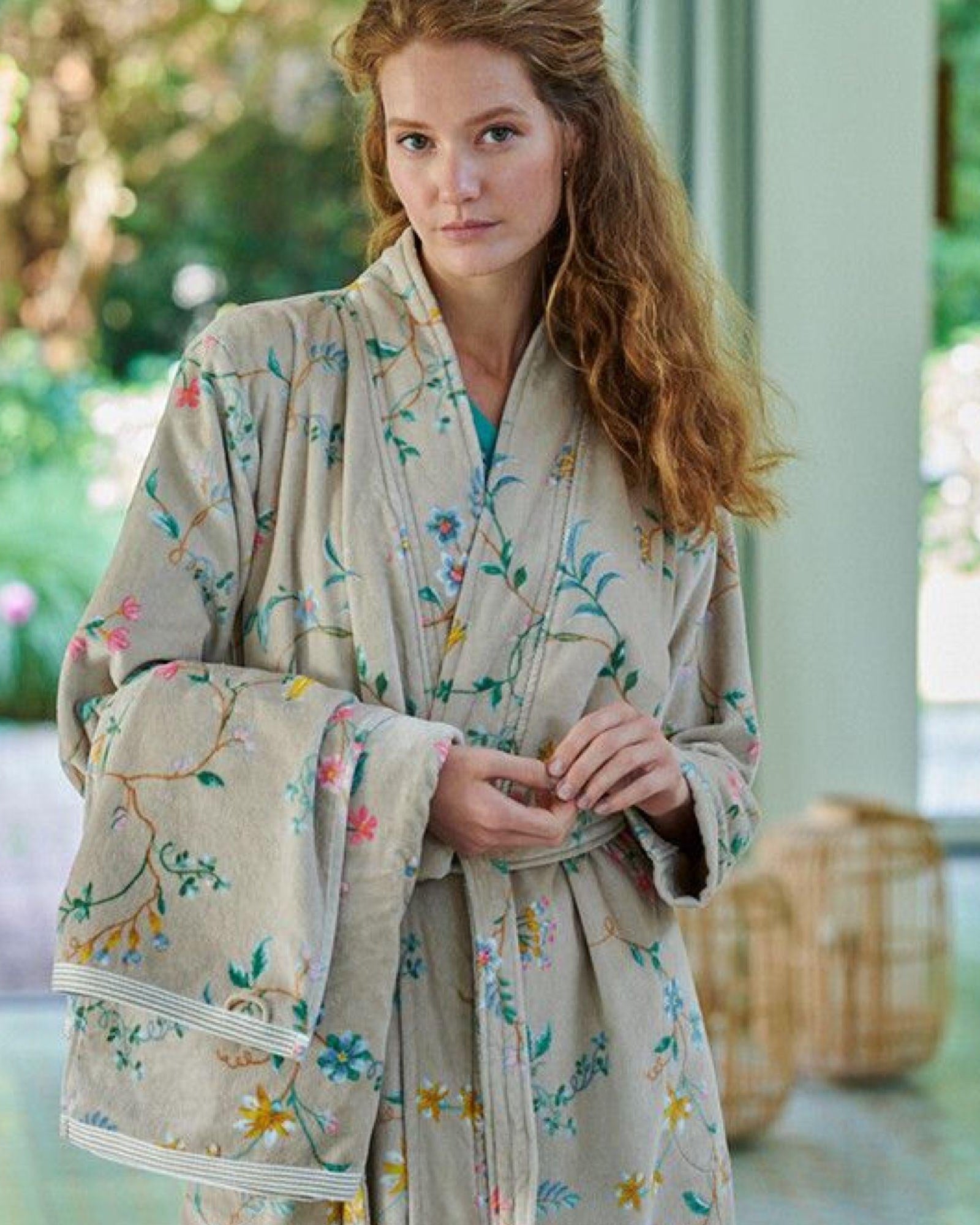 PIP Studio Badrock Les Fleurs Khaki - Härliga Under