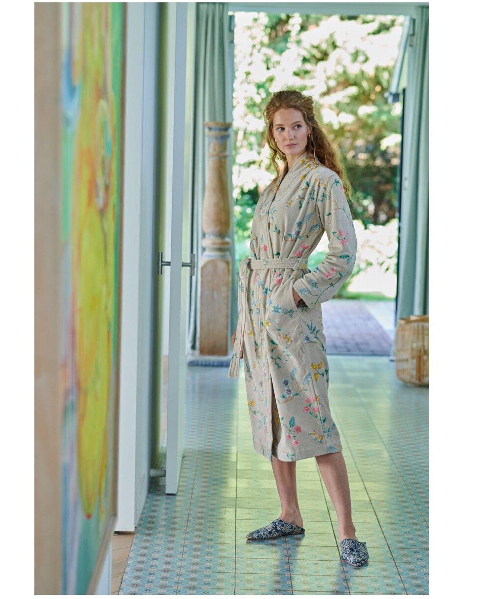 PIP Studio Badrock Les Fleurs Khaki - Härliga Under