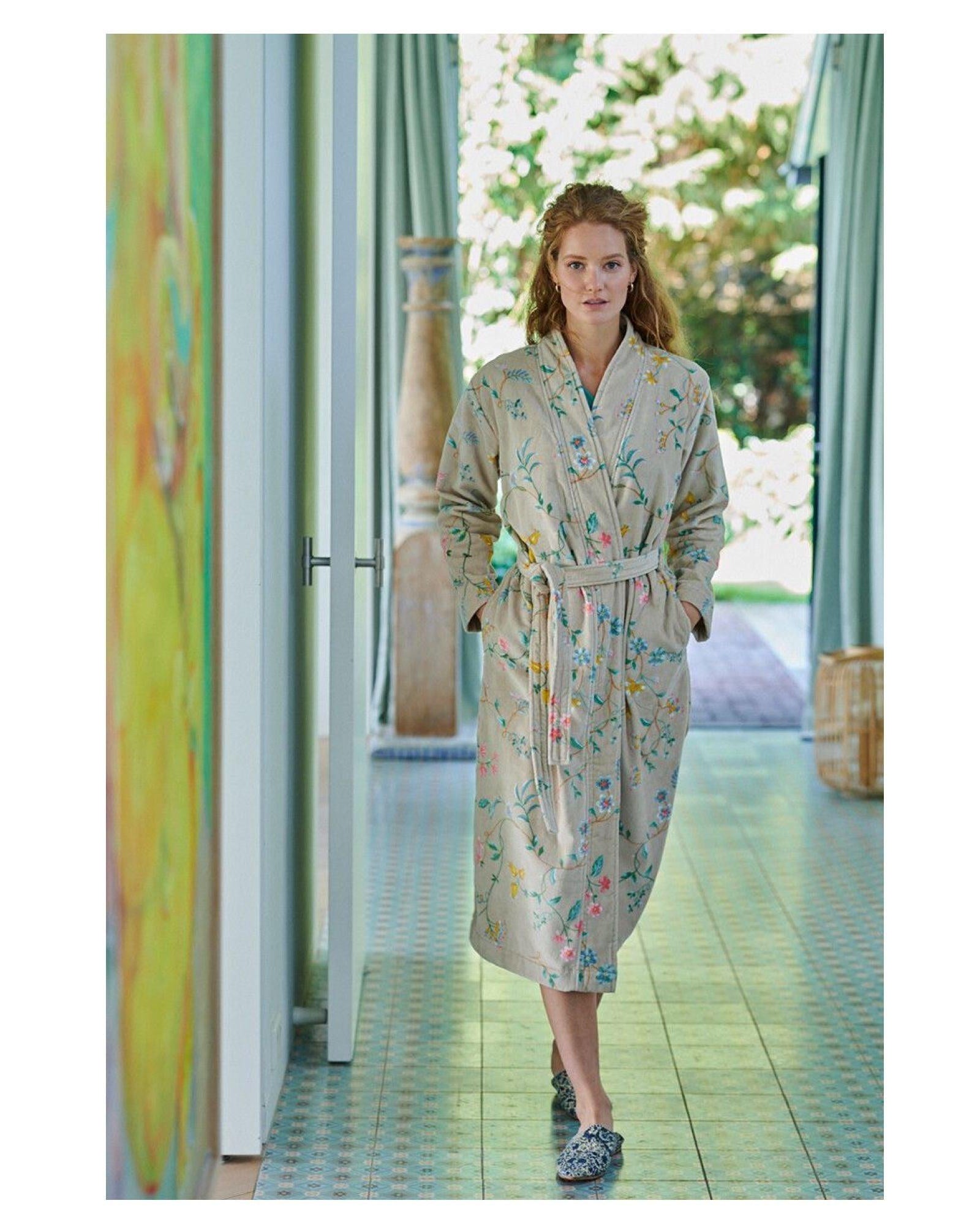 PIP Studio Badrock Les Fleurs Khaki - Härliga Under