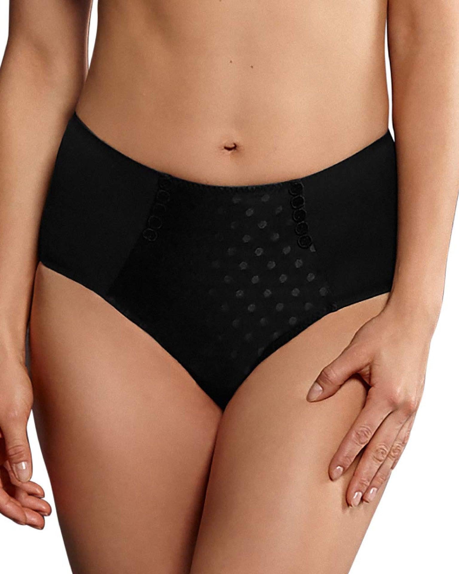 Anita Midjetrosa Airita Black - Härliga Under