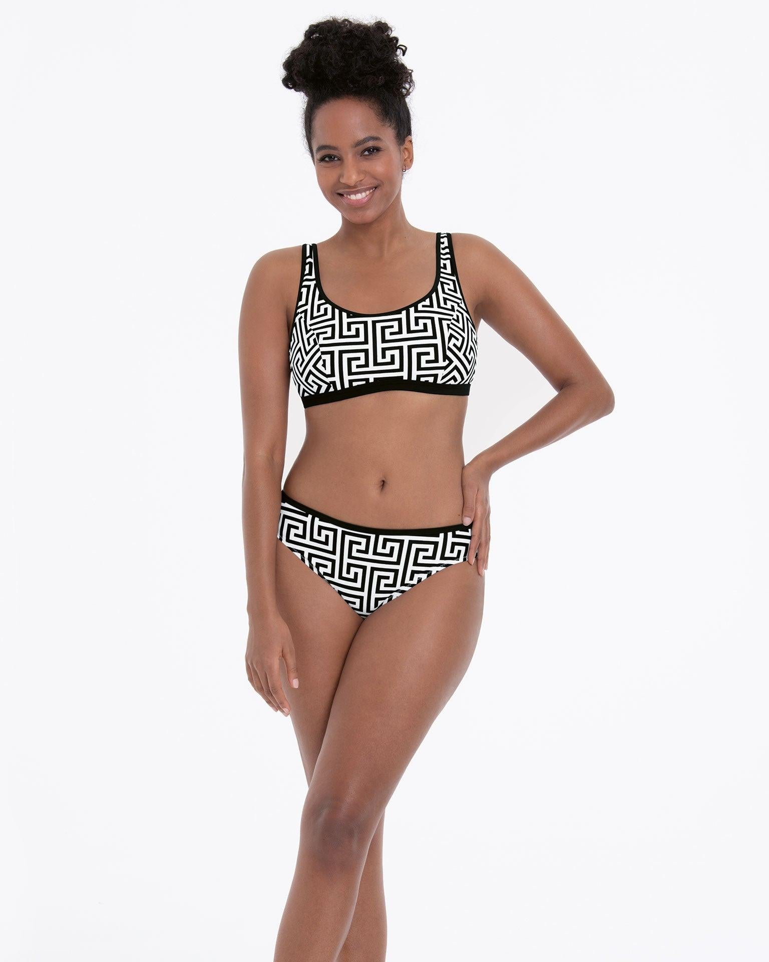 Anita Care Bikini Svart Vit - Härliga Under