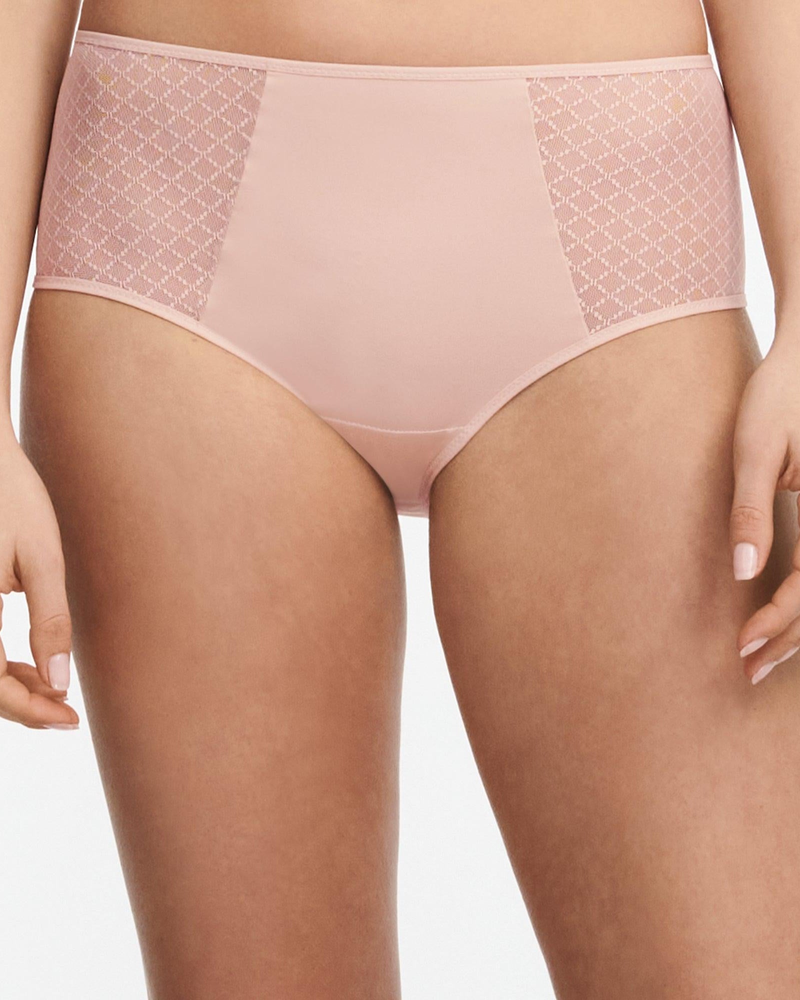 Chantelle Trosa Hög Midja Norah Chic Dusty Pink - Härliga Under