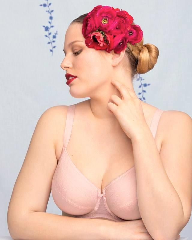 Rosa Faia Bygel BH Fleur Lace Blush Pink - Härliga Under