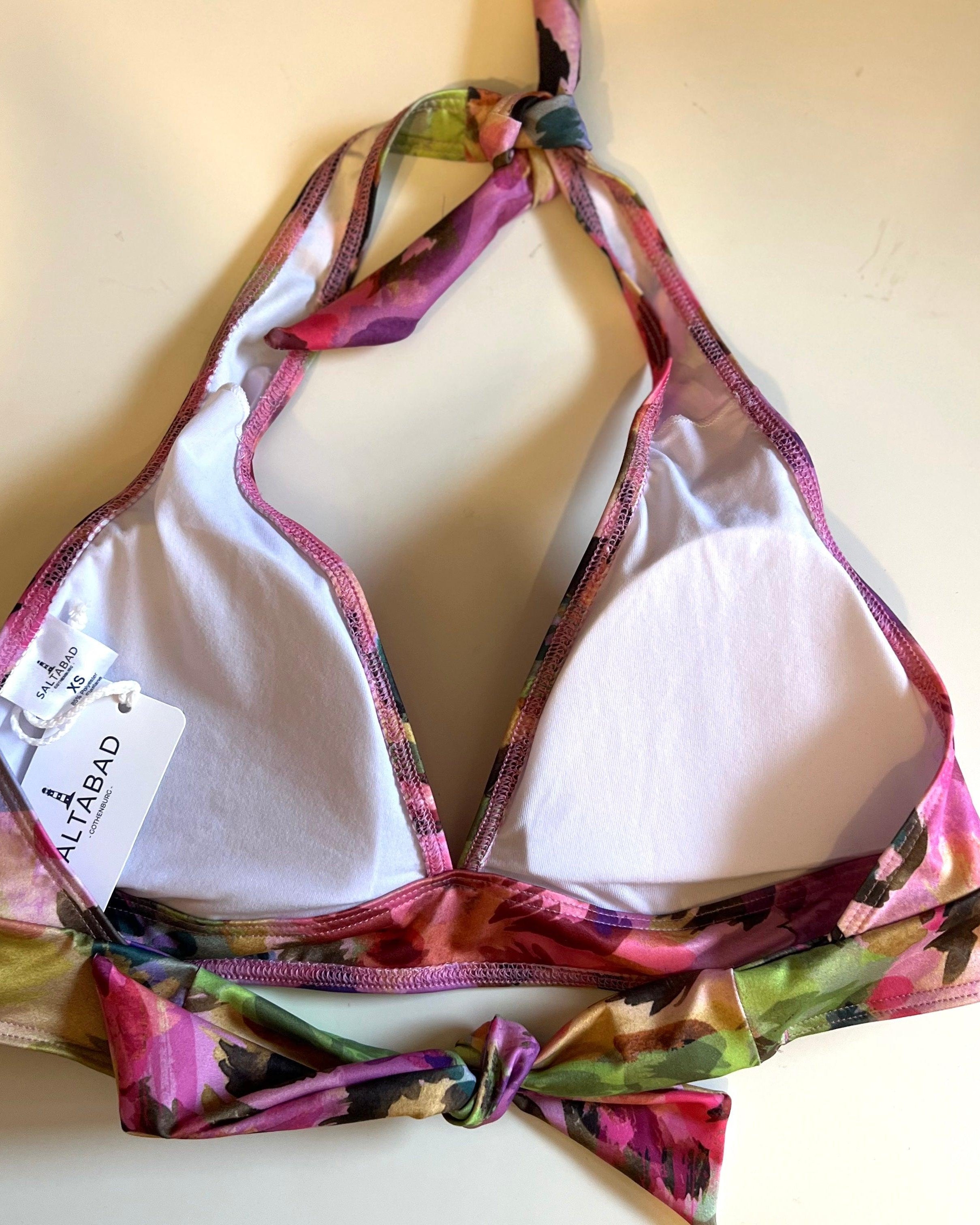 Saltabad Halter Bikini Helena Mavi Pink - Härliga Under