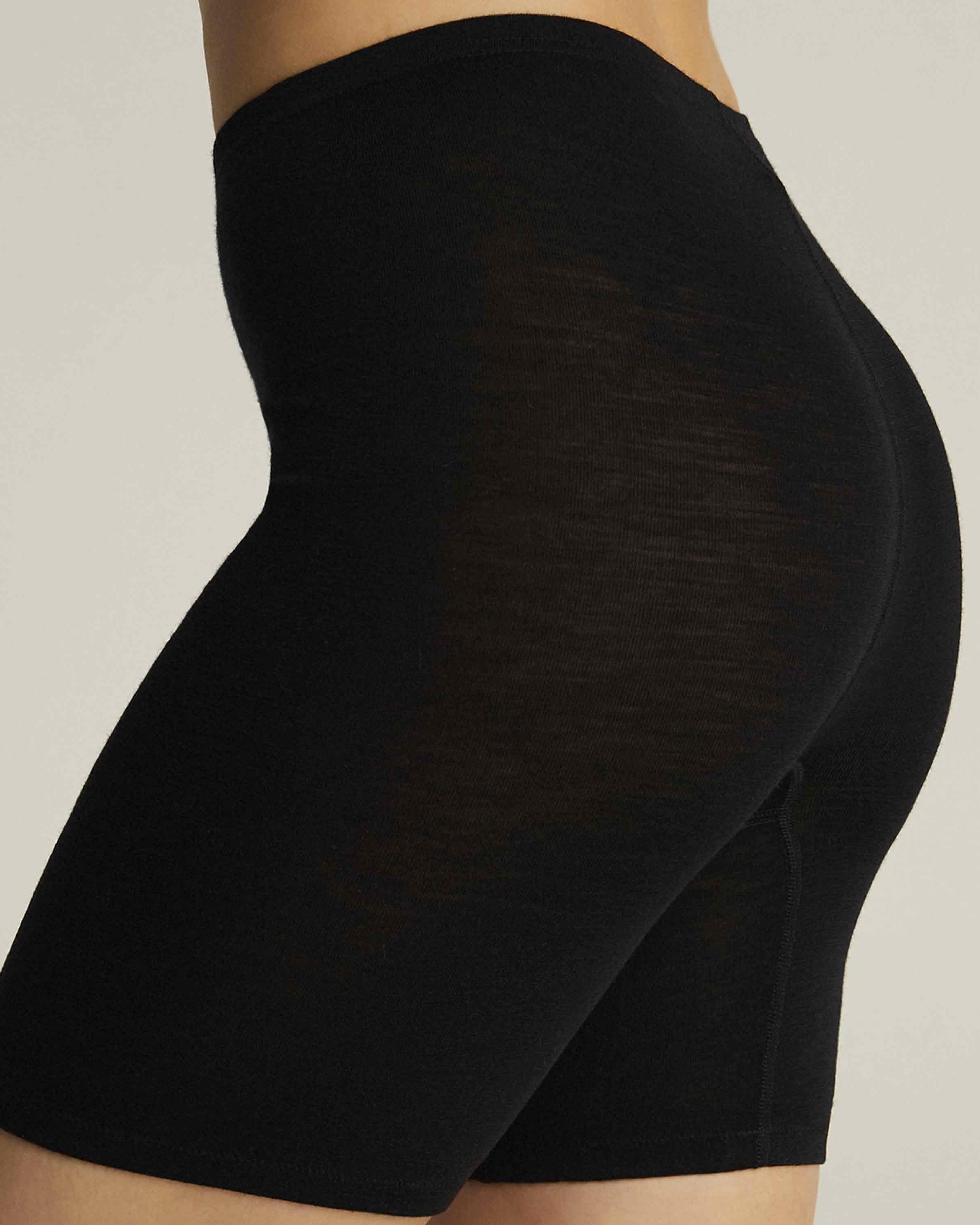 Femilet Merino Shortstrosor Juliana Black - Härliga Under