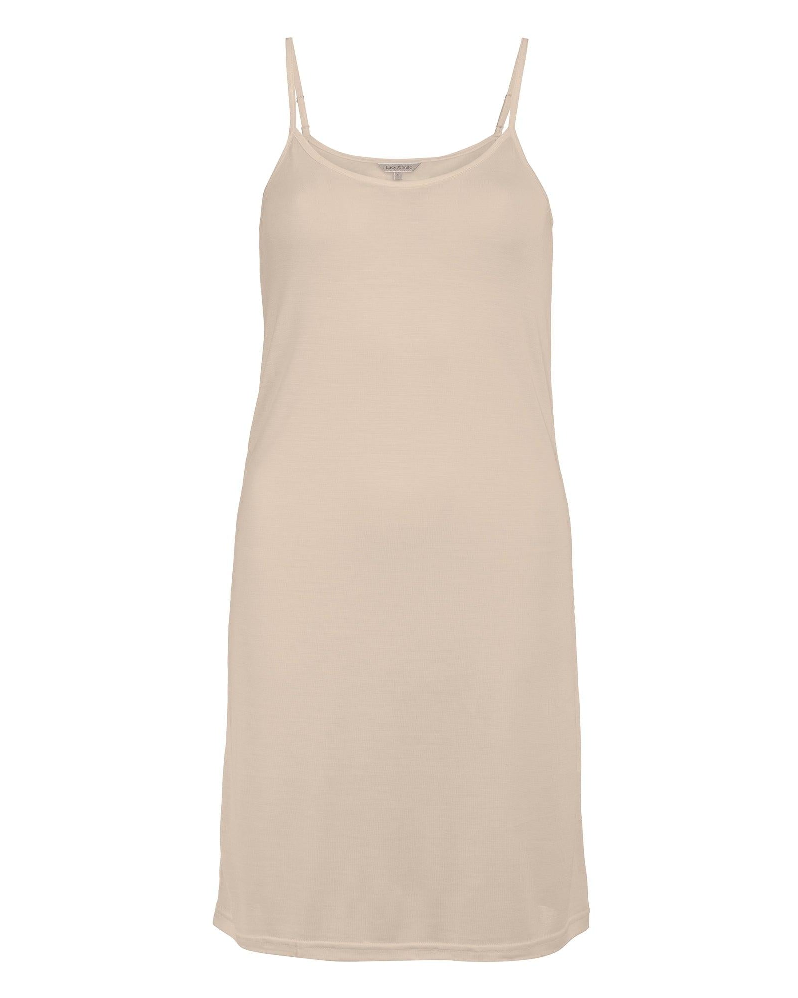 Lady Avenue Silk Jersey Slip Nattlinne Skin - Härliga Under