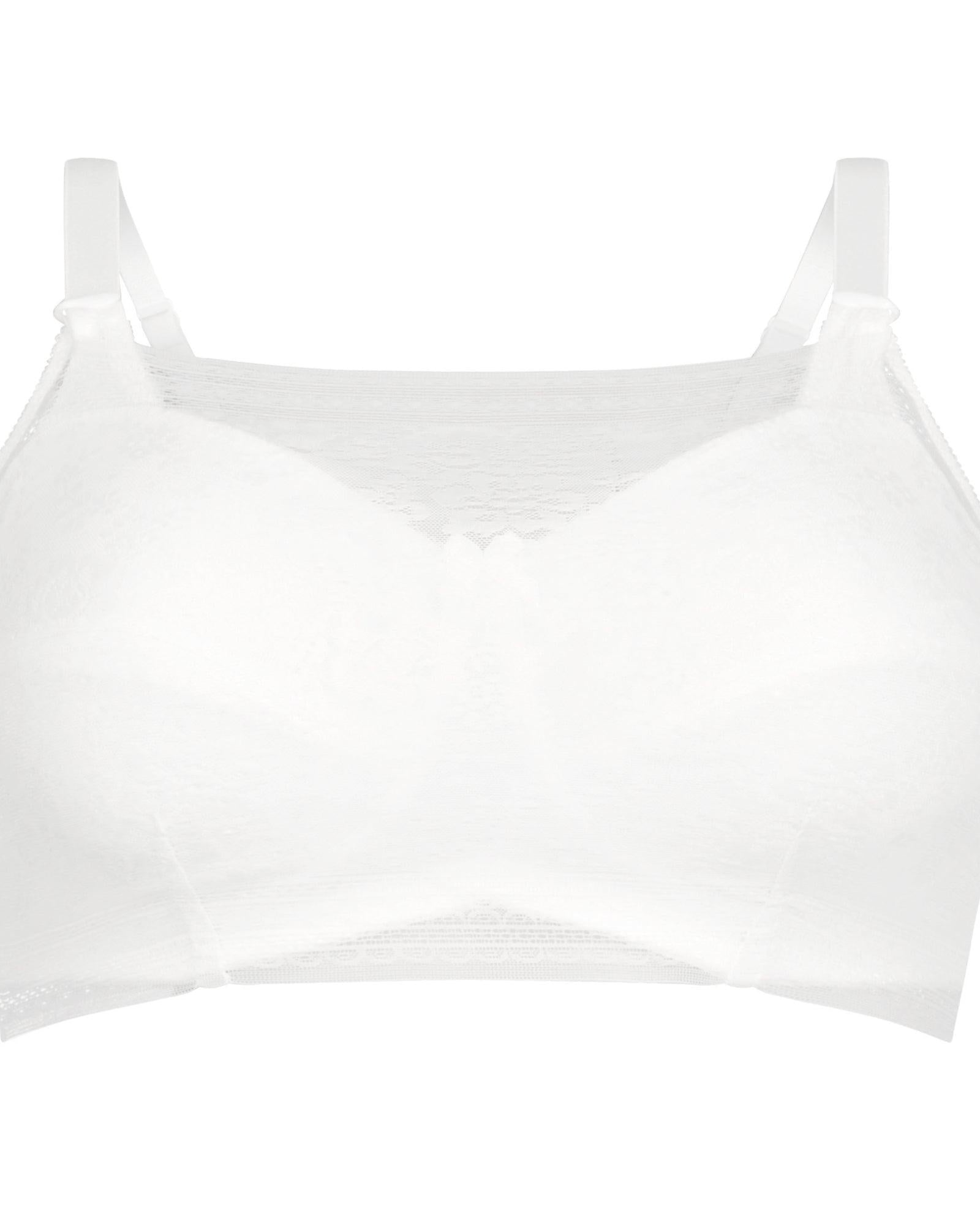 Anita Care Bandeau Fleur Lace Vit - Härliga Under