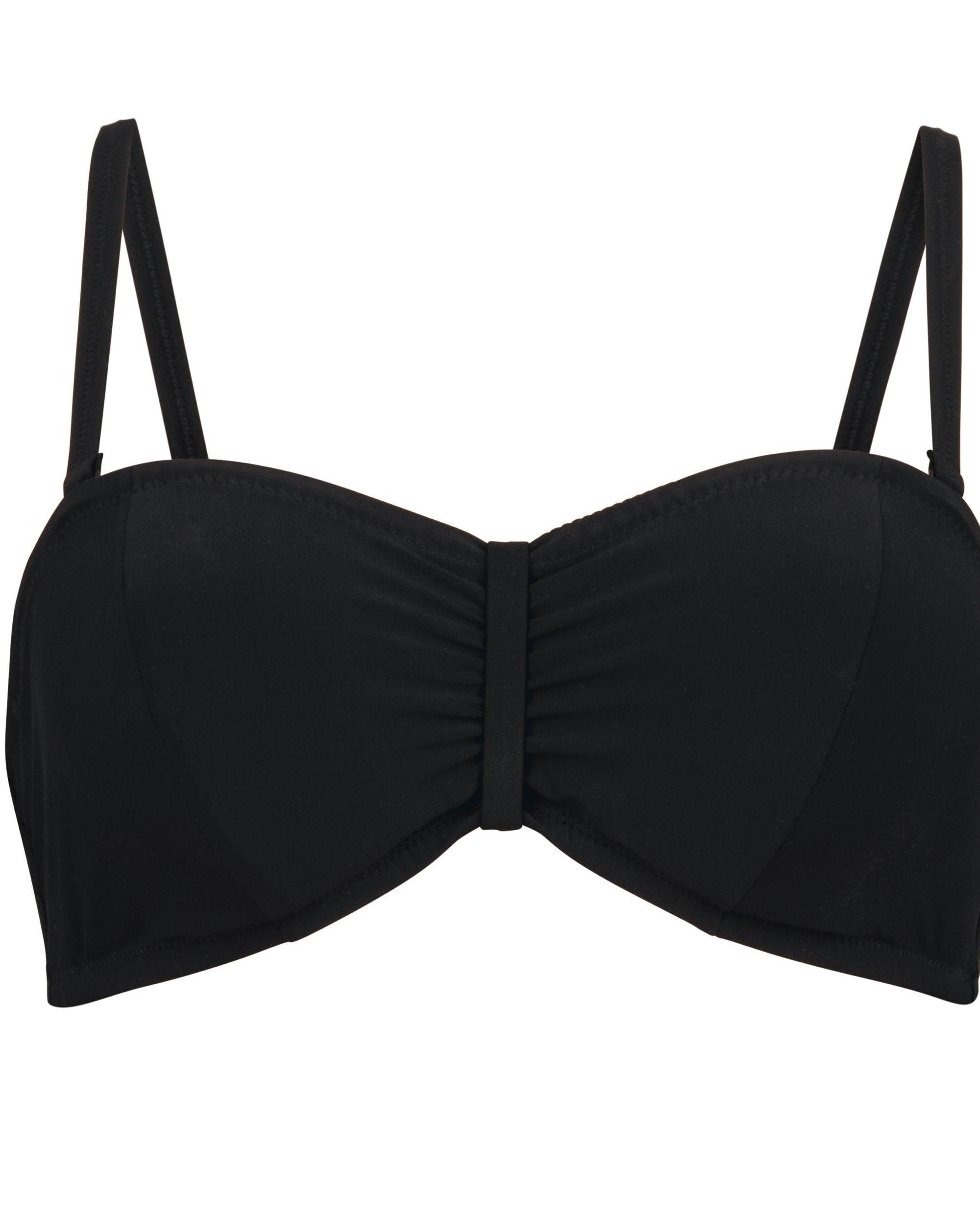 Rosa Faia Bandeau Bikini M Bygel, Ella Svart - Härliga Under
