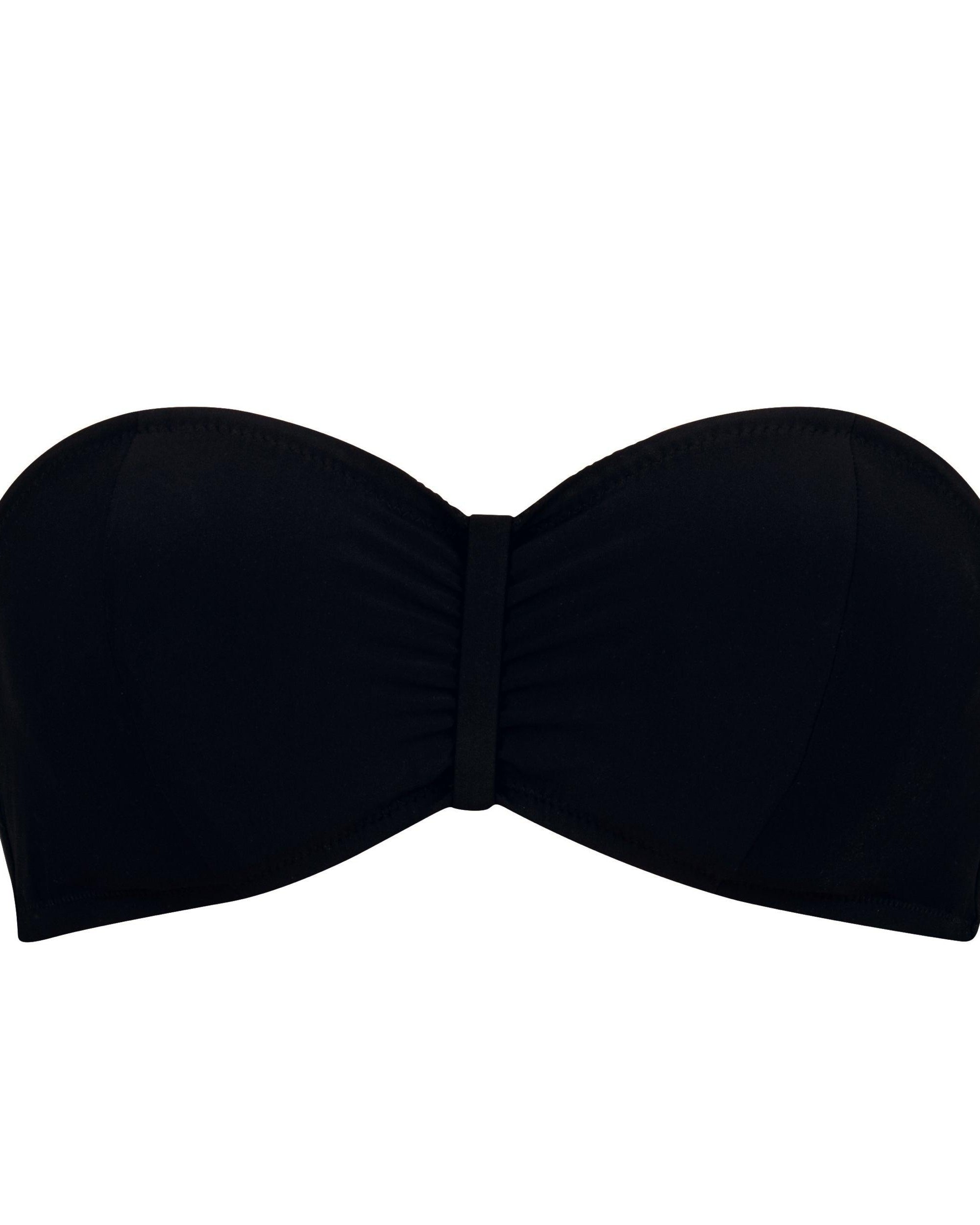 Rosa Faia Bandeau Bikini M Bygel, Ella Svart - Härliga Under