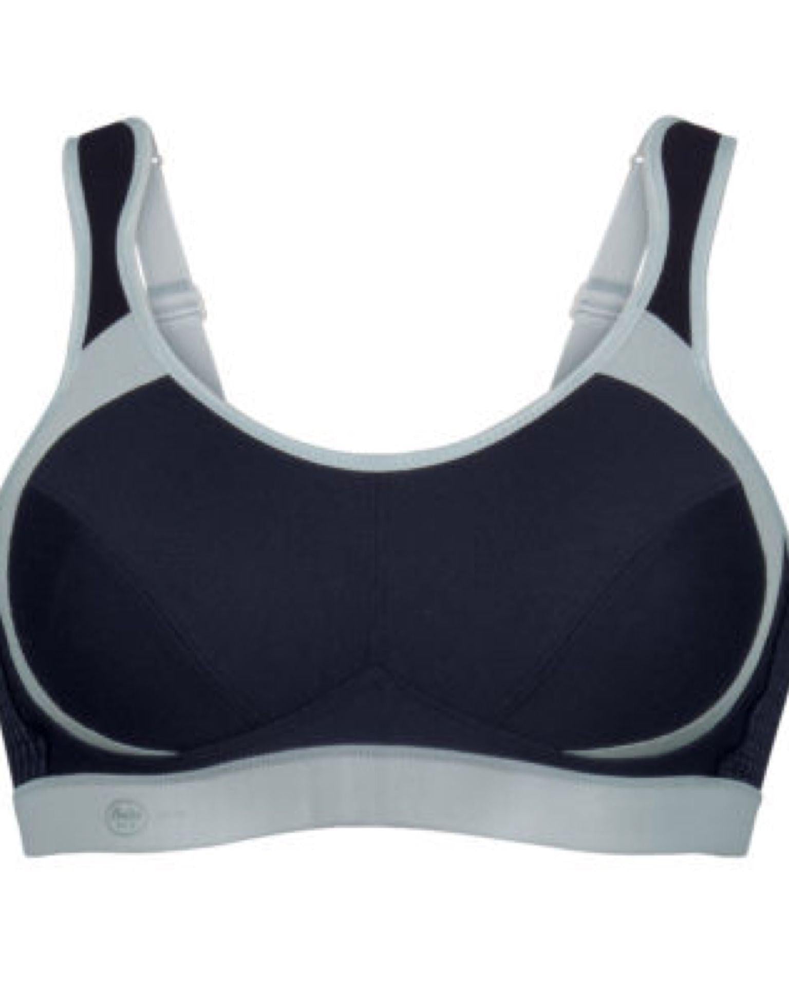 Anita Active Sport-BH Extreme Controle Svart Grå - Härliga Under