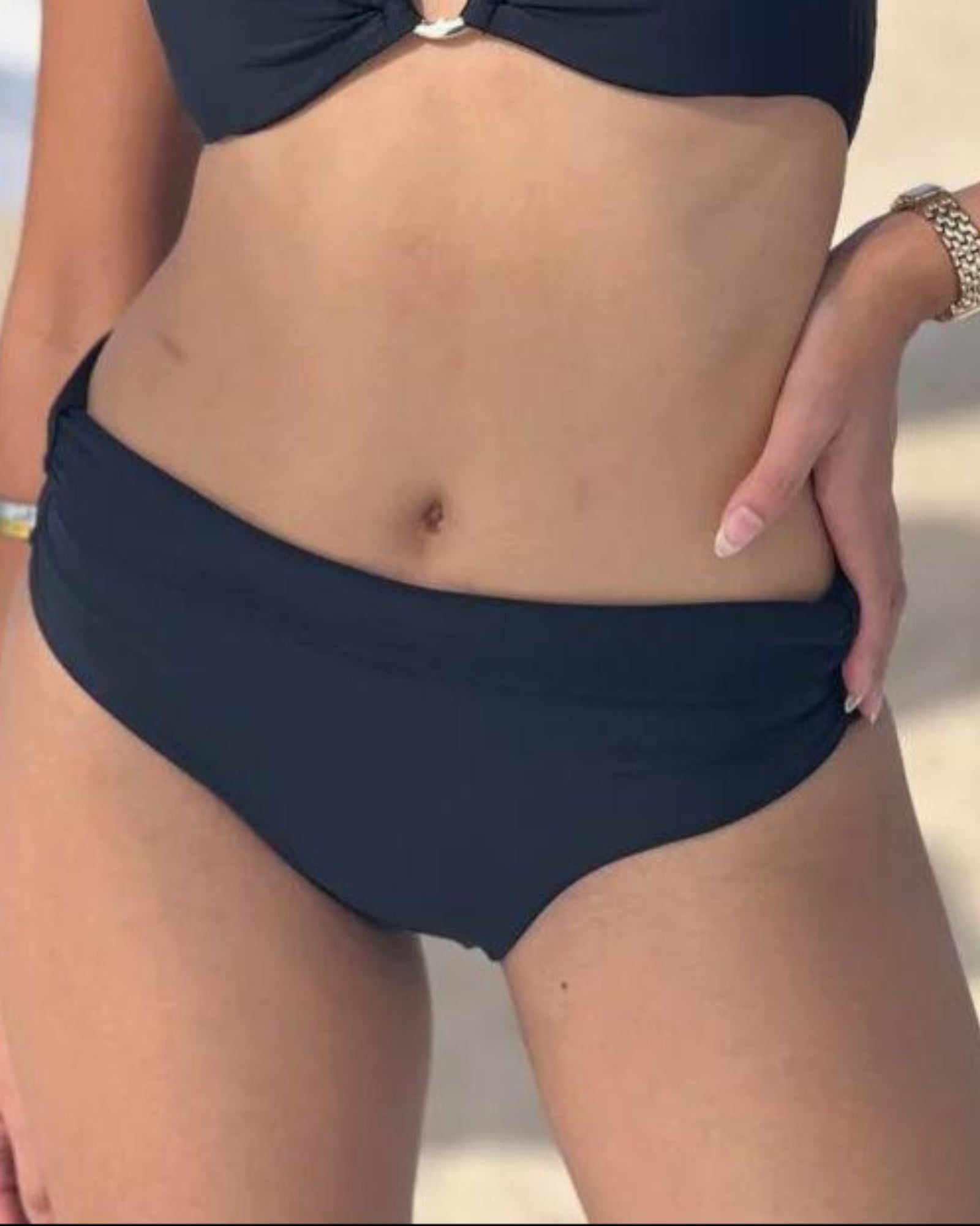 Kaanda Vikbar Bikinitrosa Black Cheetah - Härliga Under