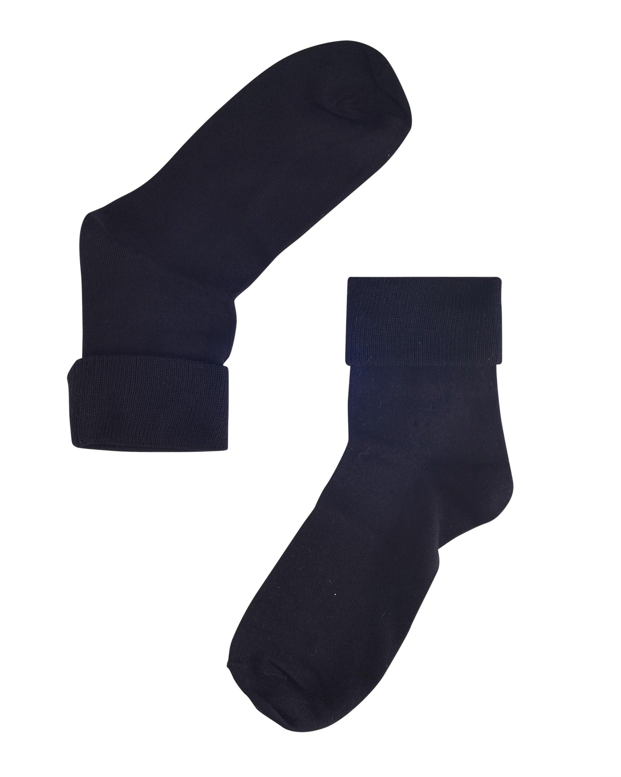Note Strumpor Vikbar Mudd Modal Svart 36-41 - Härliga Under