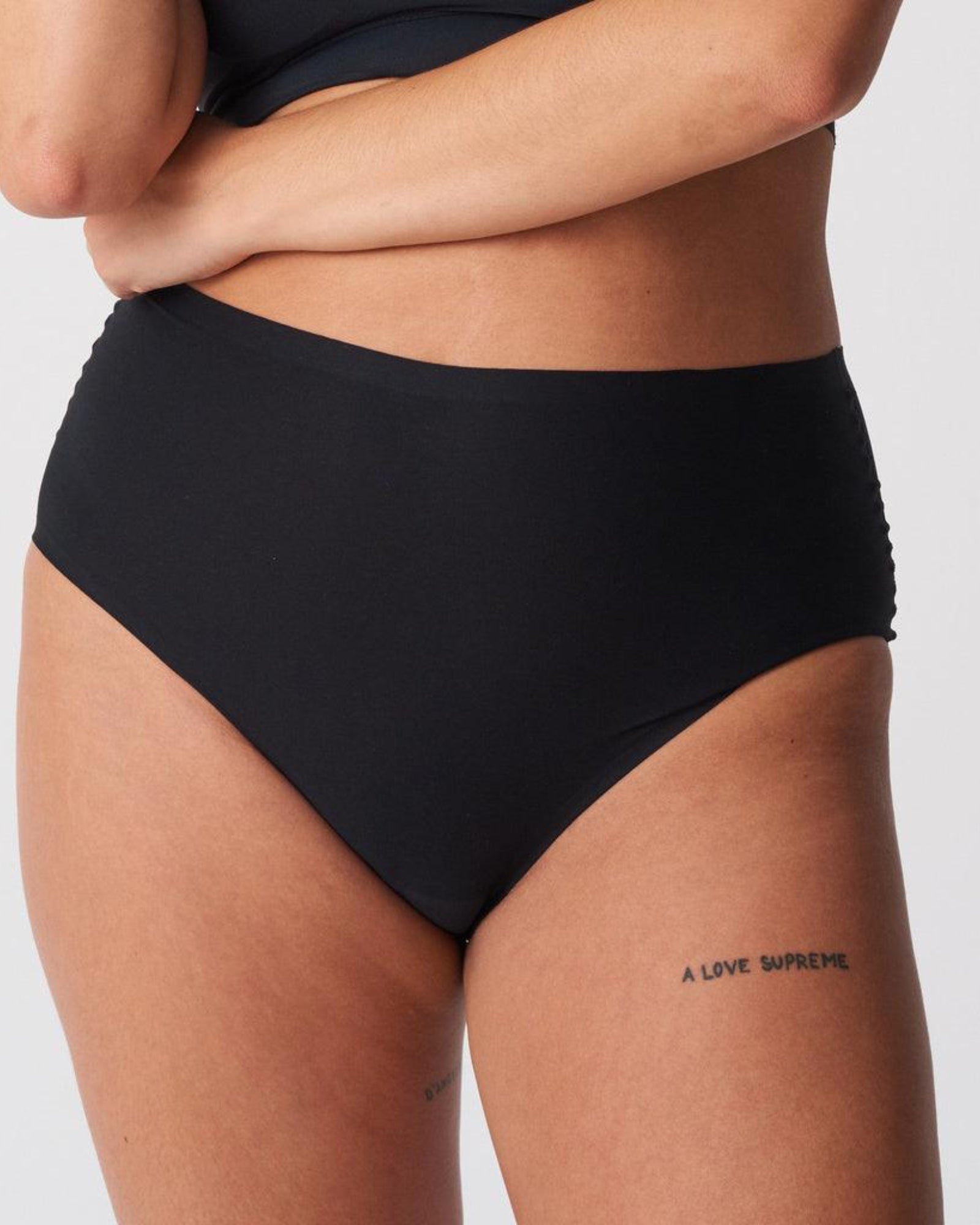 Chantelle Midjetrosa Softstretch Svart Plus Size - Härliga Under