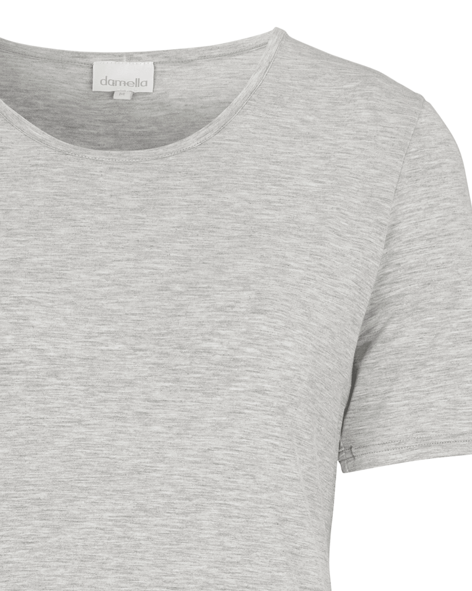 Damella Bambu T-shirt Grå Melange - Härliga Under