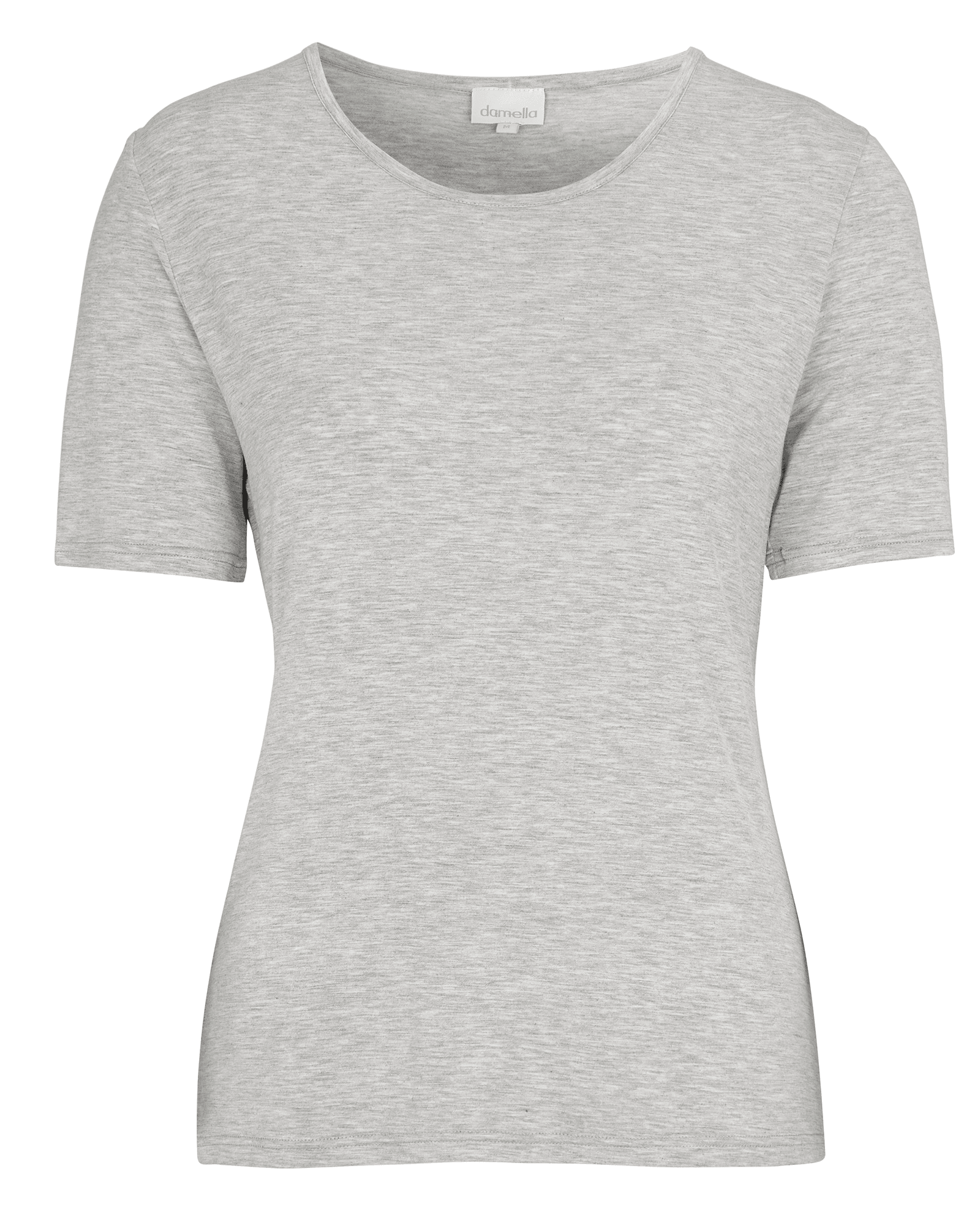 Damella Bambu T-shirt Grå Melange - Härliga Under