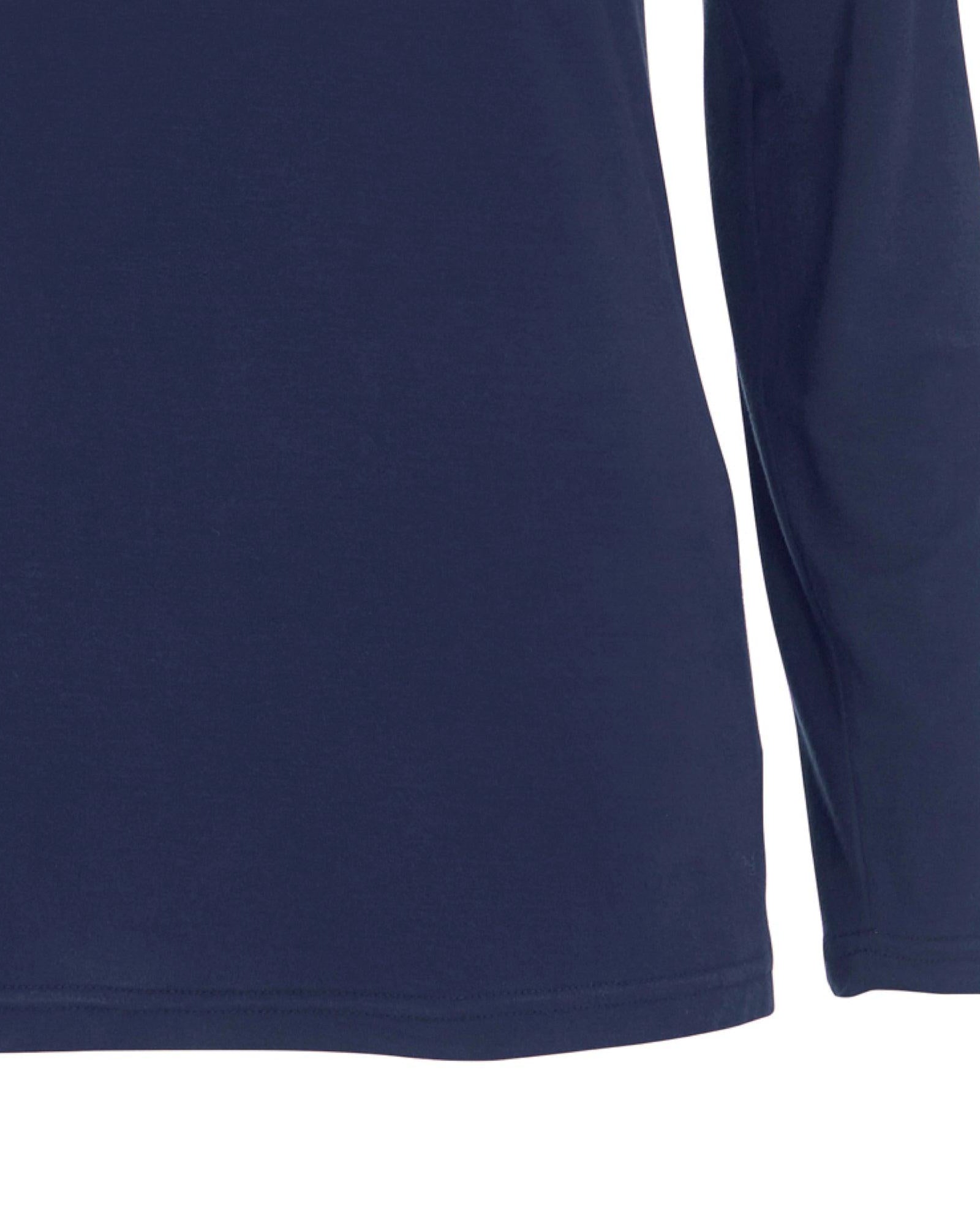 Damella Bambu T-shirt Lång Ärm Marin - Härliga Under