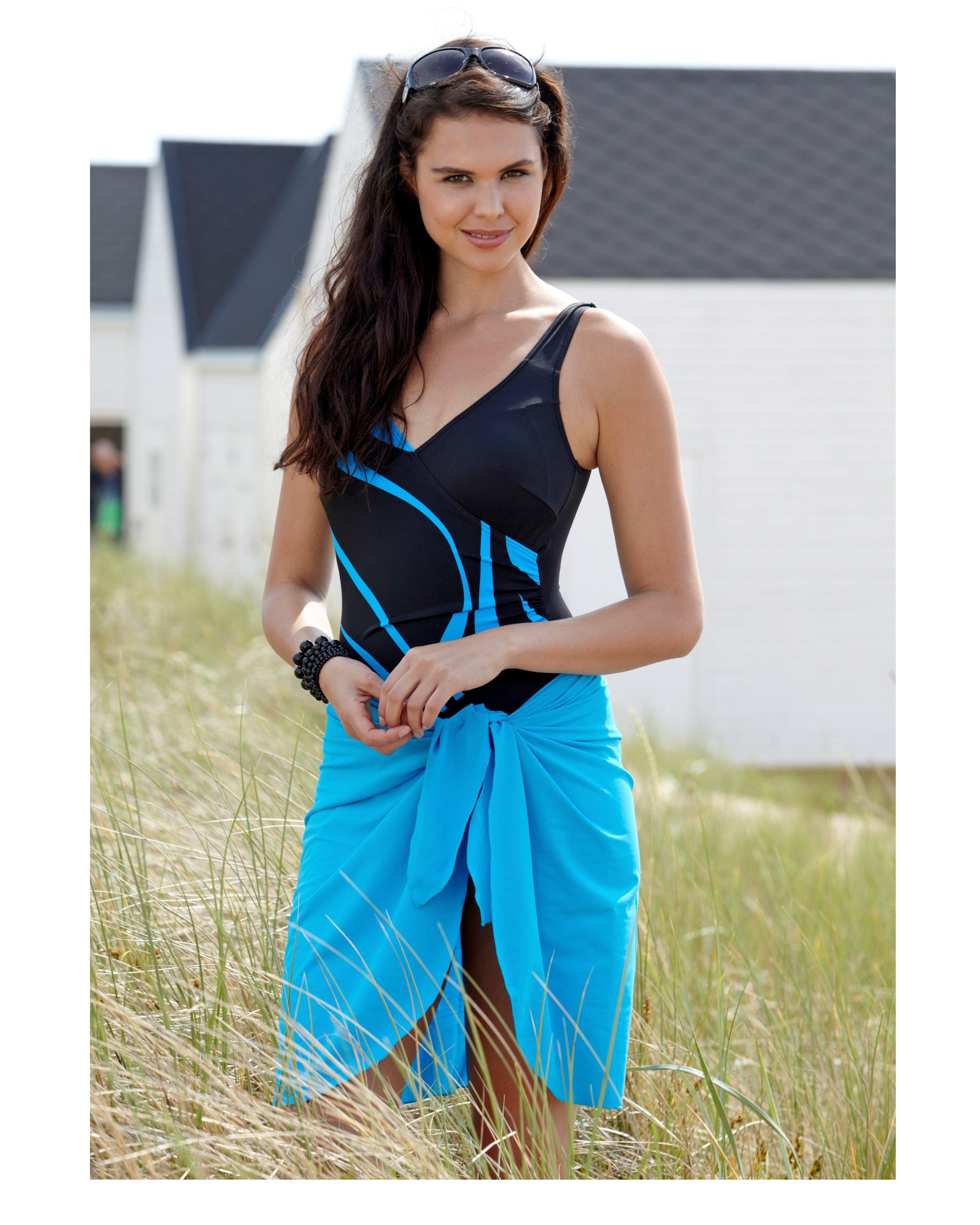 Damella Sarong Greta Turquoise One Size - Härliga Under