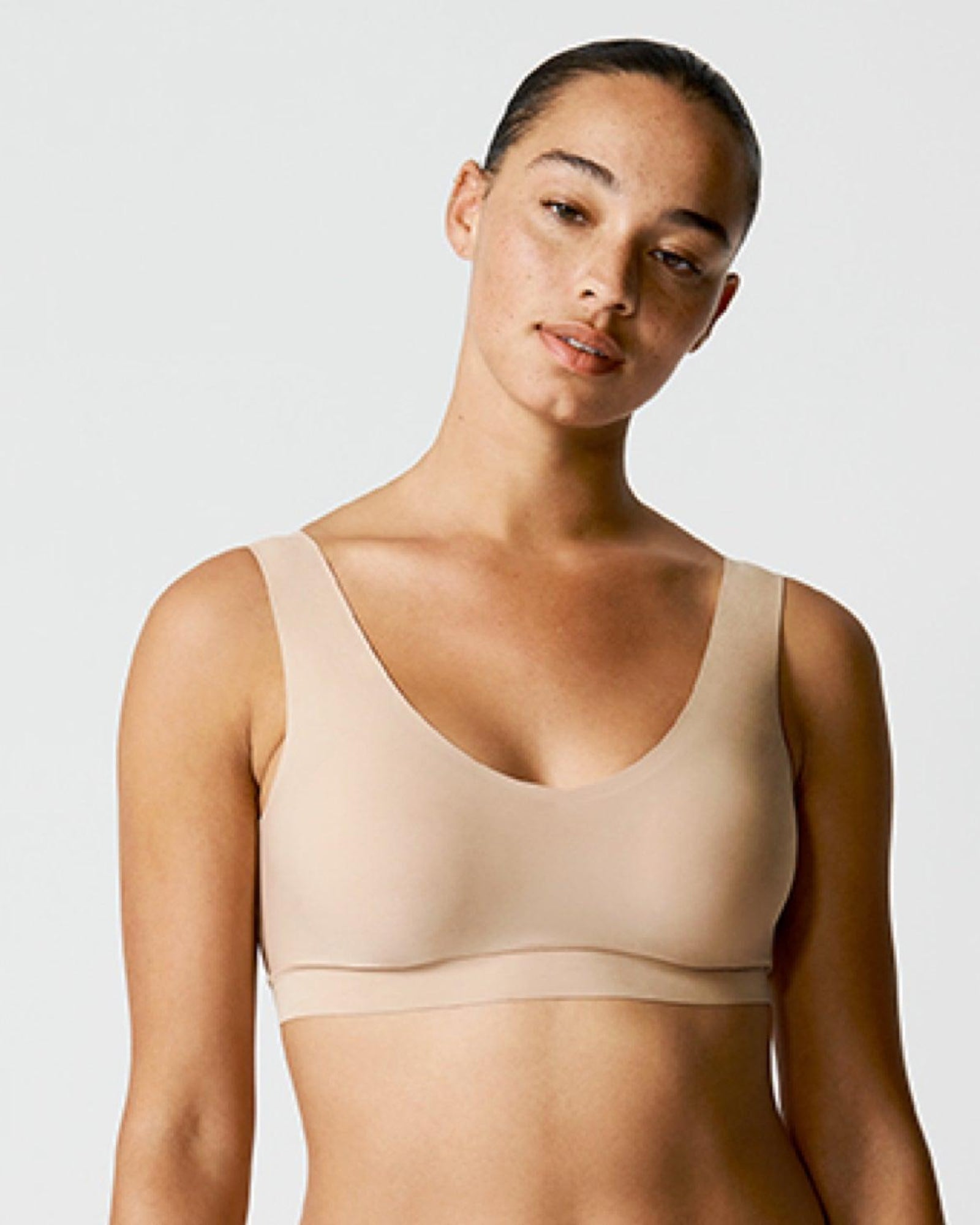 SoftStretch BH Topp Vadderad Beige - Härliga Under
